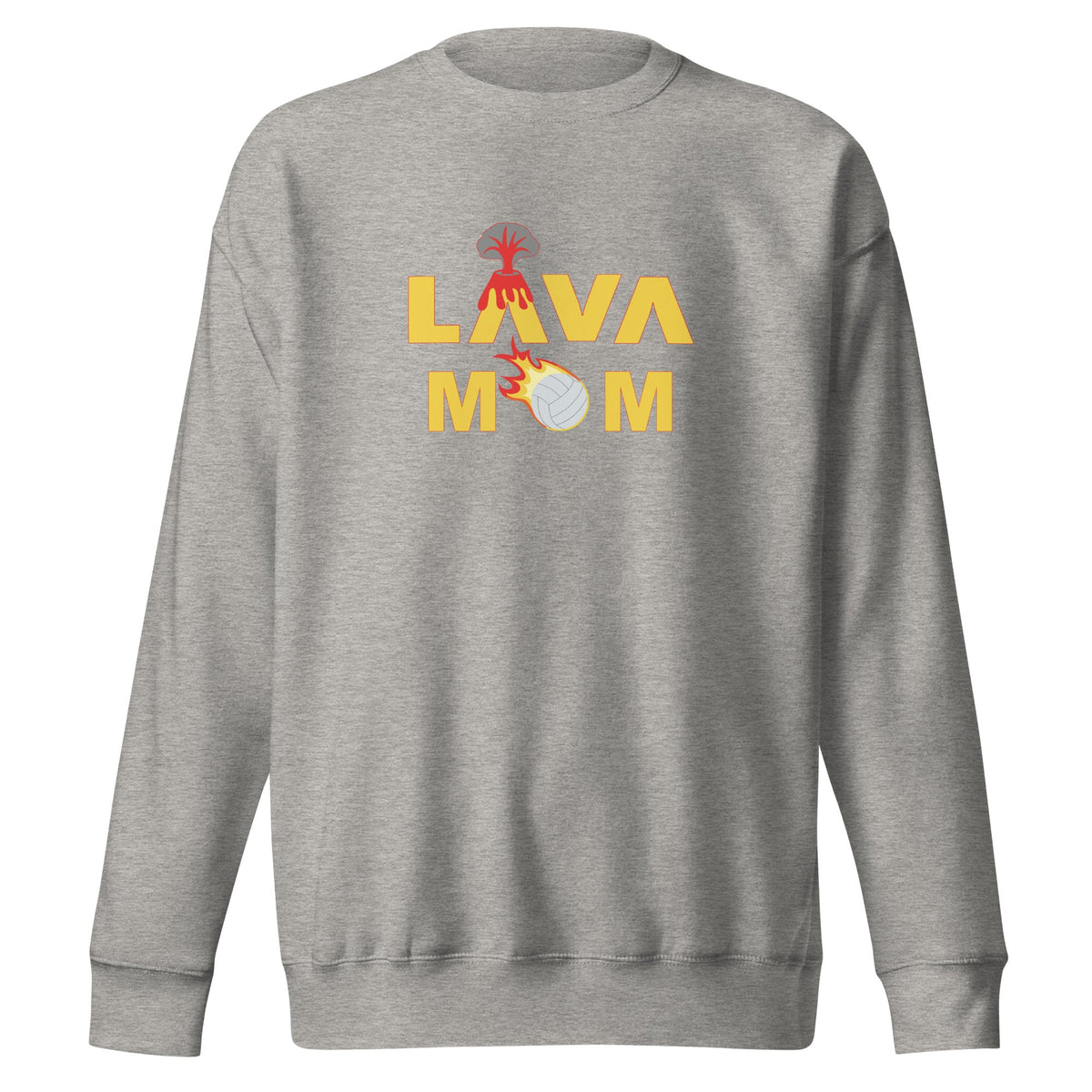 Adult LAVA Cotton Heritage Premium Crewneck Sweatshirt - Mom