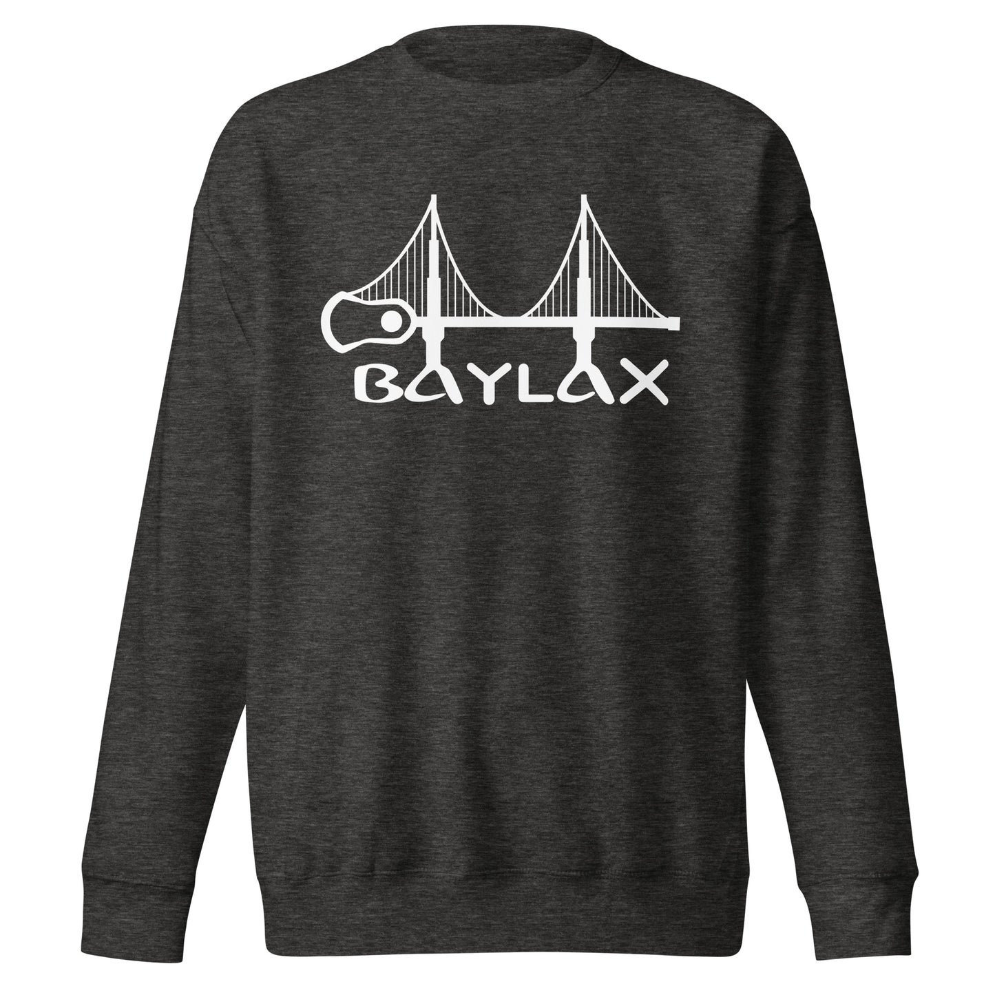 Adult BayLax Cotton Heritage Crewneck Sweatshirt