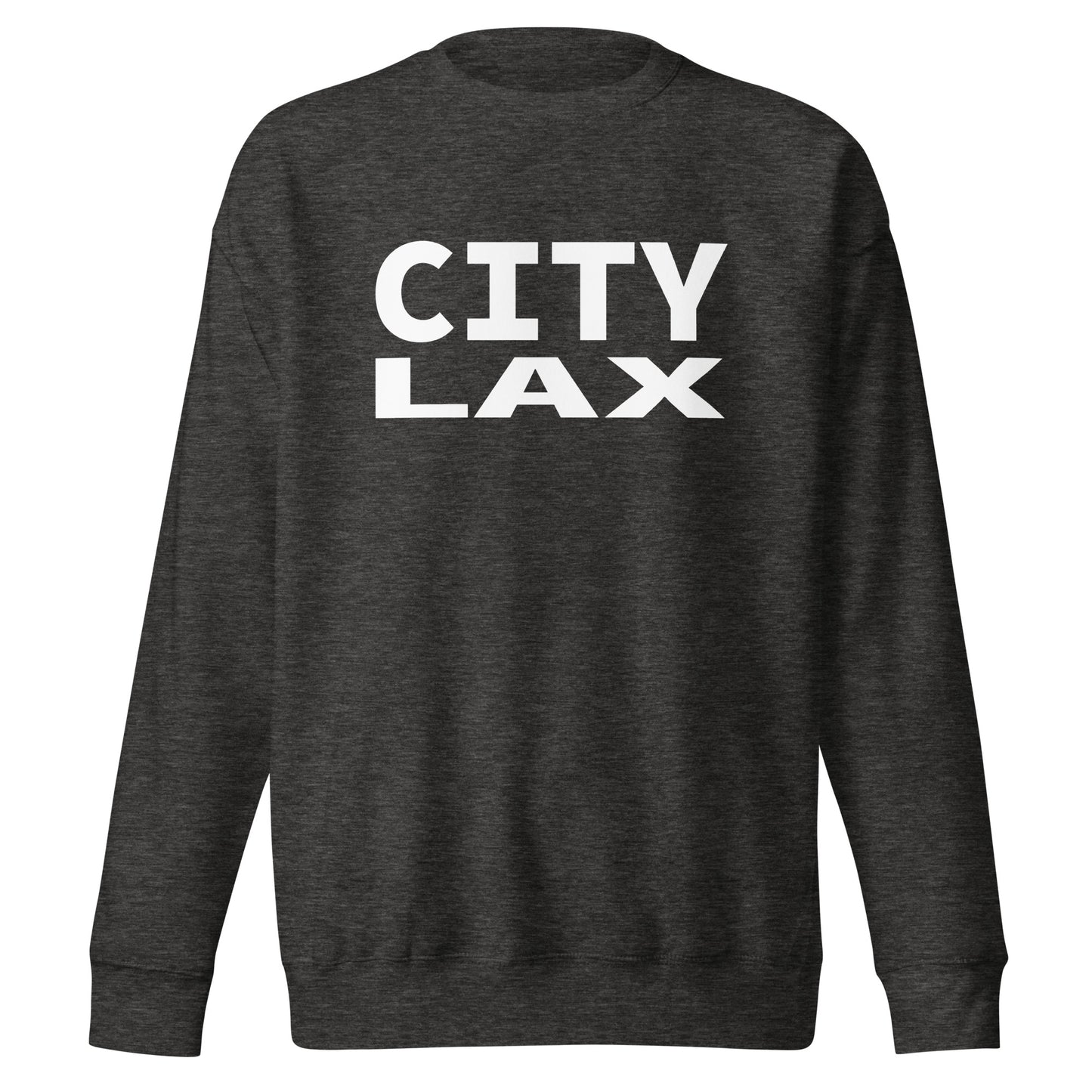 Adult PCYLO "City Lax" Cotton Heritage Crewneck Sweatshirt