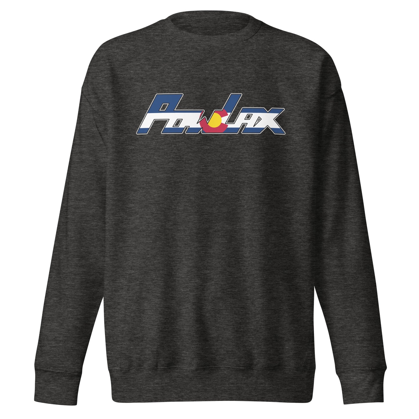 Adult POWLAX Cotton Heritage Crewneck Sweatshirt