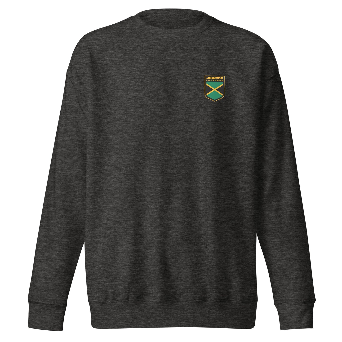 Adult Jamaica Lacrosse Cotton Heritage Crewneck Sweatshirt