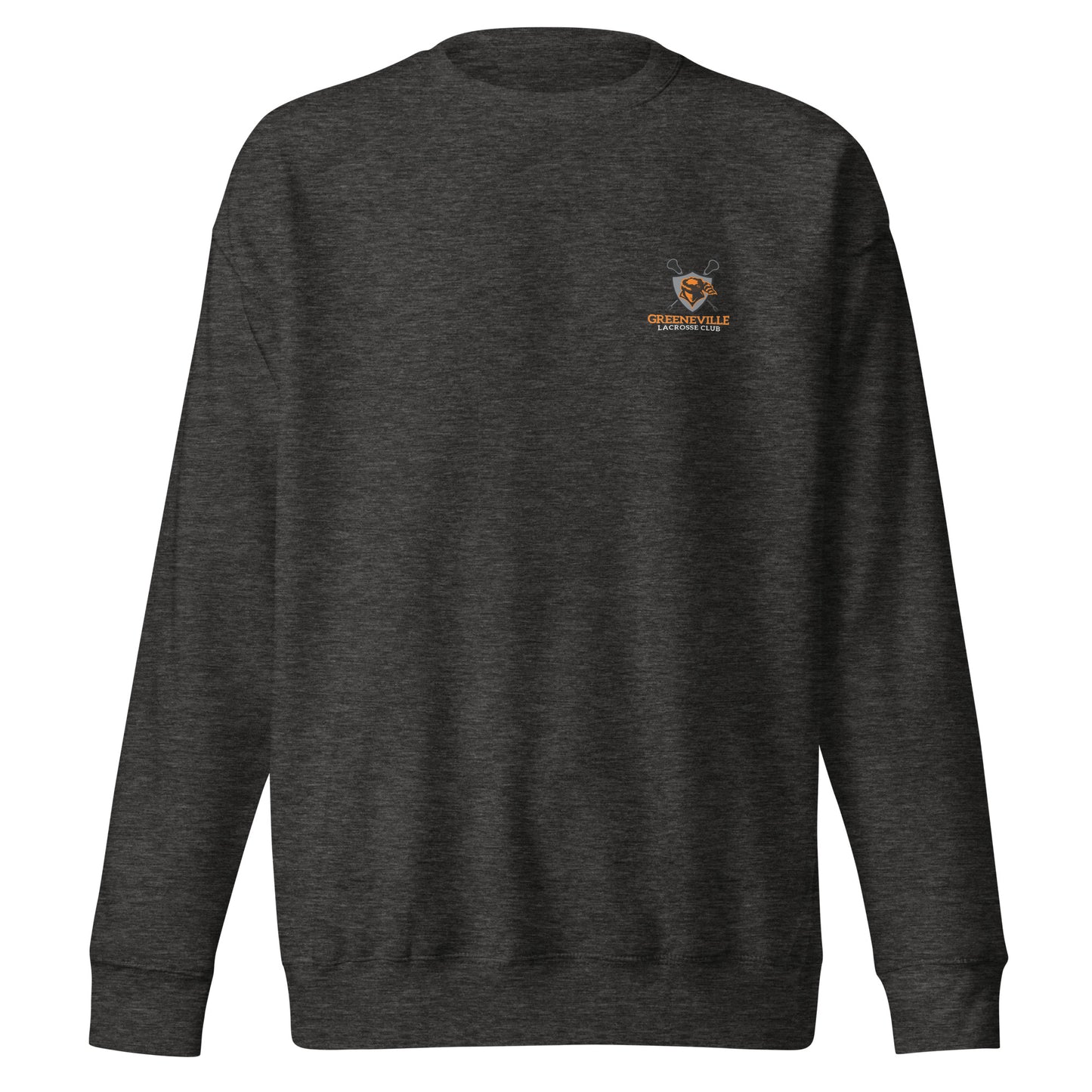 Adult Greeneville Lacrosse Cotton Heritage Crewneck Sweatshirt