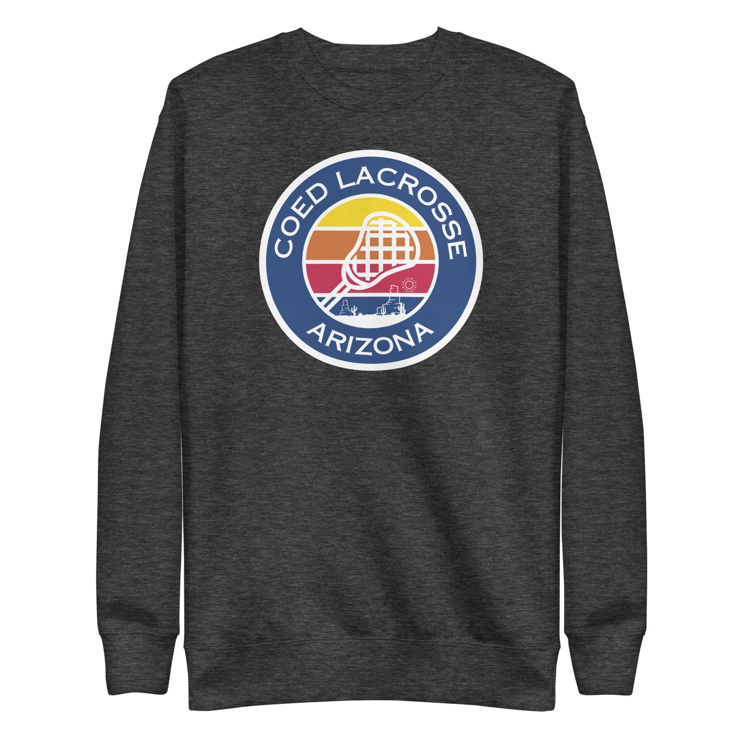 Adult Coed Lacrosse Cotton Heritage Premium Sweatshirt