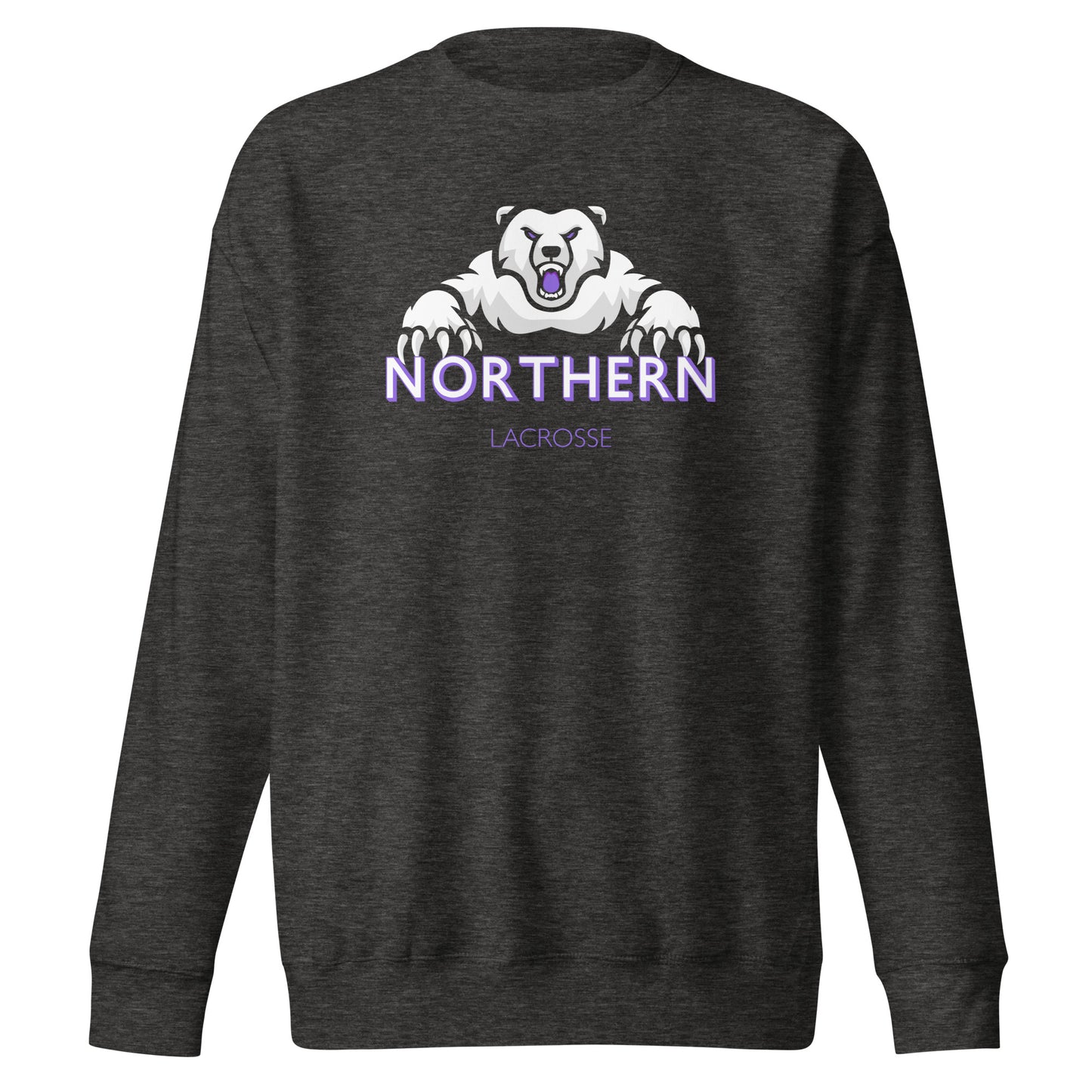 Adult Northern York Lacrosse Cotton Heritage Crewneck Sweatshirt