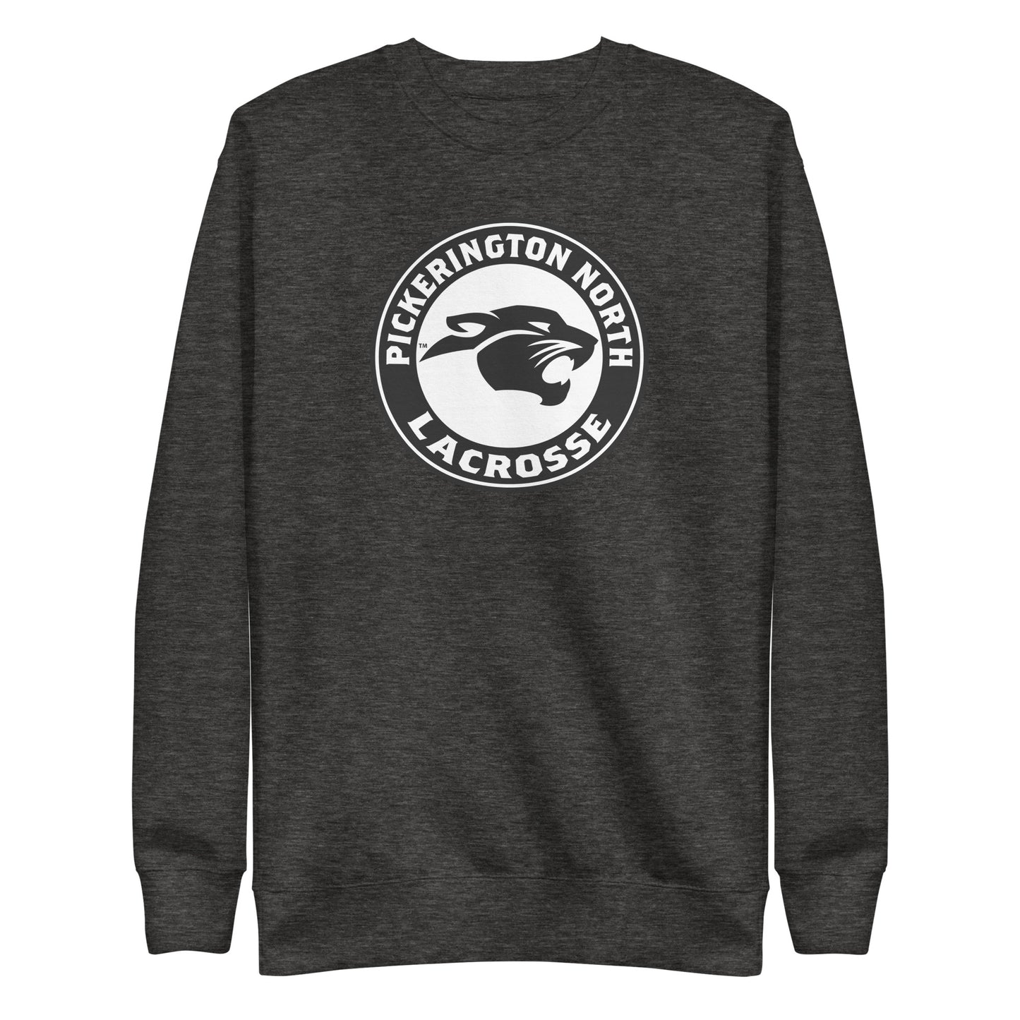 Adult Pickerington North Lacrosse Cotton Heritage Crewneck Sweatshirt