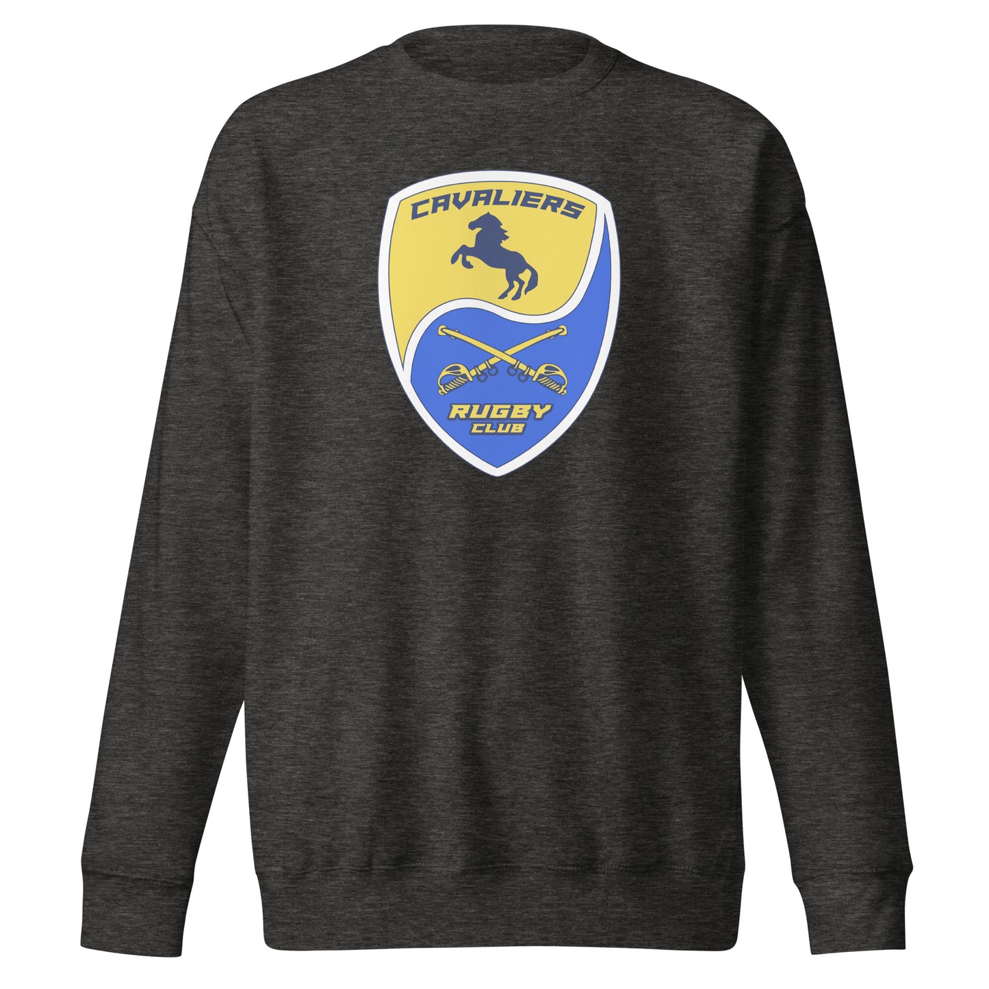 Adult Cavaliers Rugby Cotton Heritage Crewneck Sweatshirt