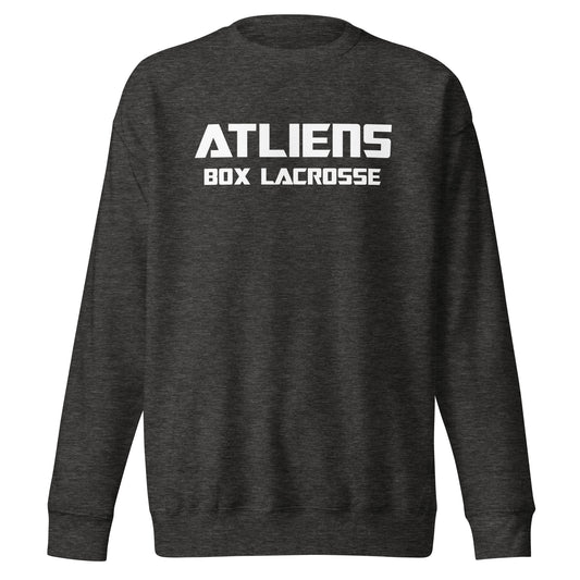 Adult ATLiens Box Lacrosse Cotton Heritage Crewneck Sweatshirt