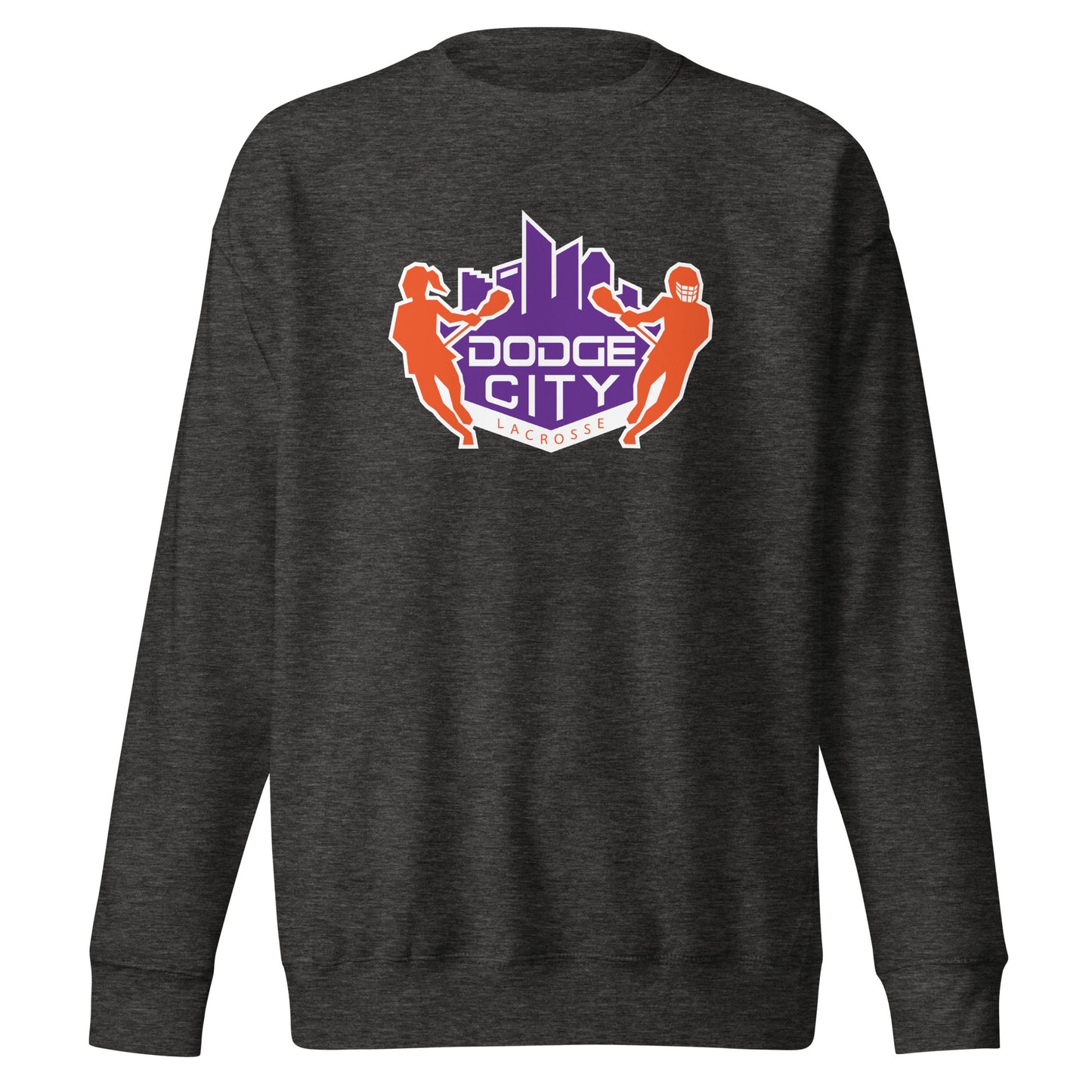 Adult Dodge City Lacrosse Cotton Heritage Sweatshirt