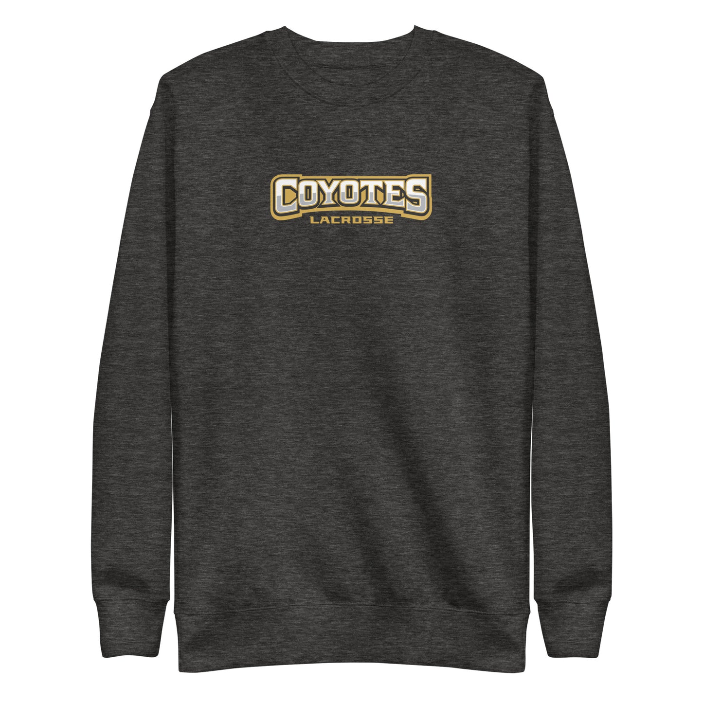 Adult Coyotes Lacrosse Cotton Heritage Premium Sweatshirt