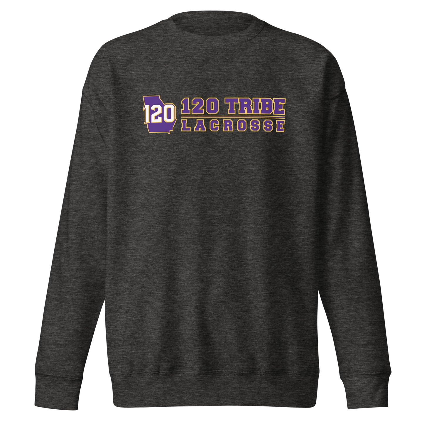 Adult Georgia 120 Tribe Cotton Heritage Crewneck Sweatshirt