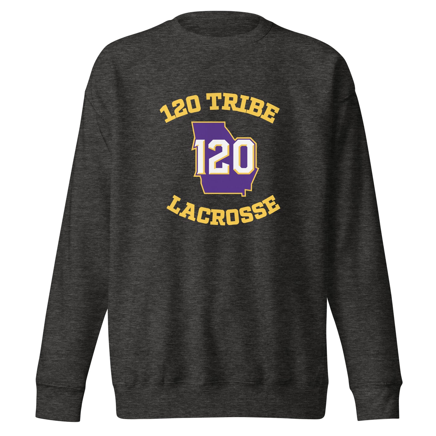 Adult Georgia 120 Tribe Cotton Heritage Crewneck Sweatshirt