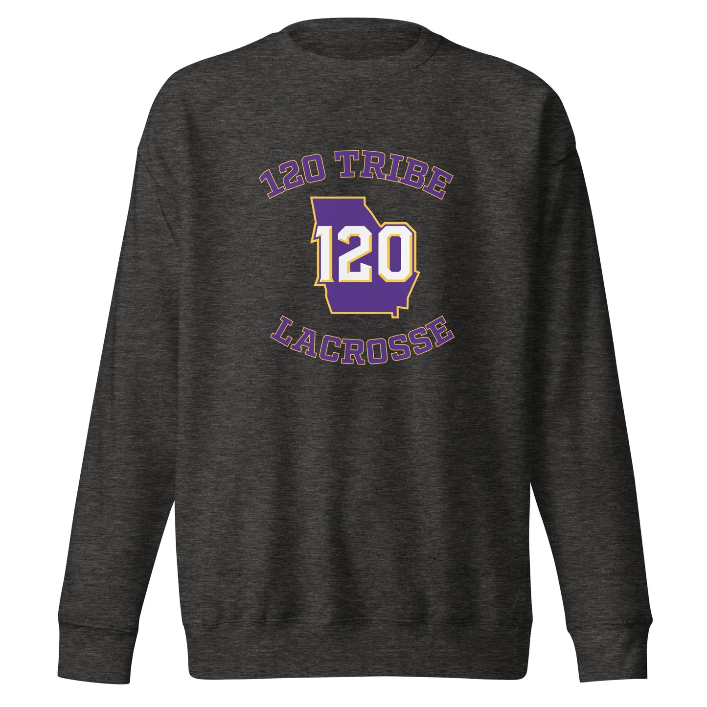 Adult Georgia 120 Tribe Cotton Heritage Crewneck Sweatshirt