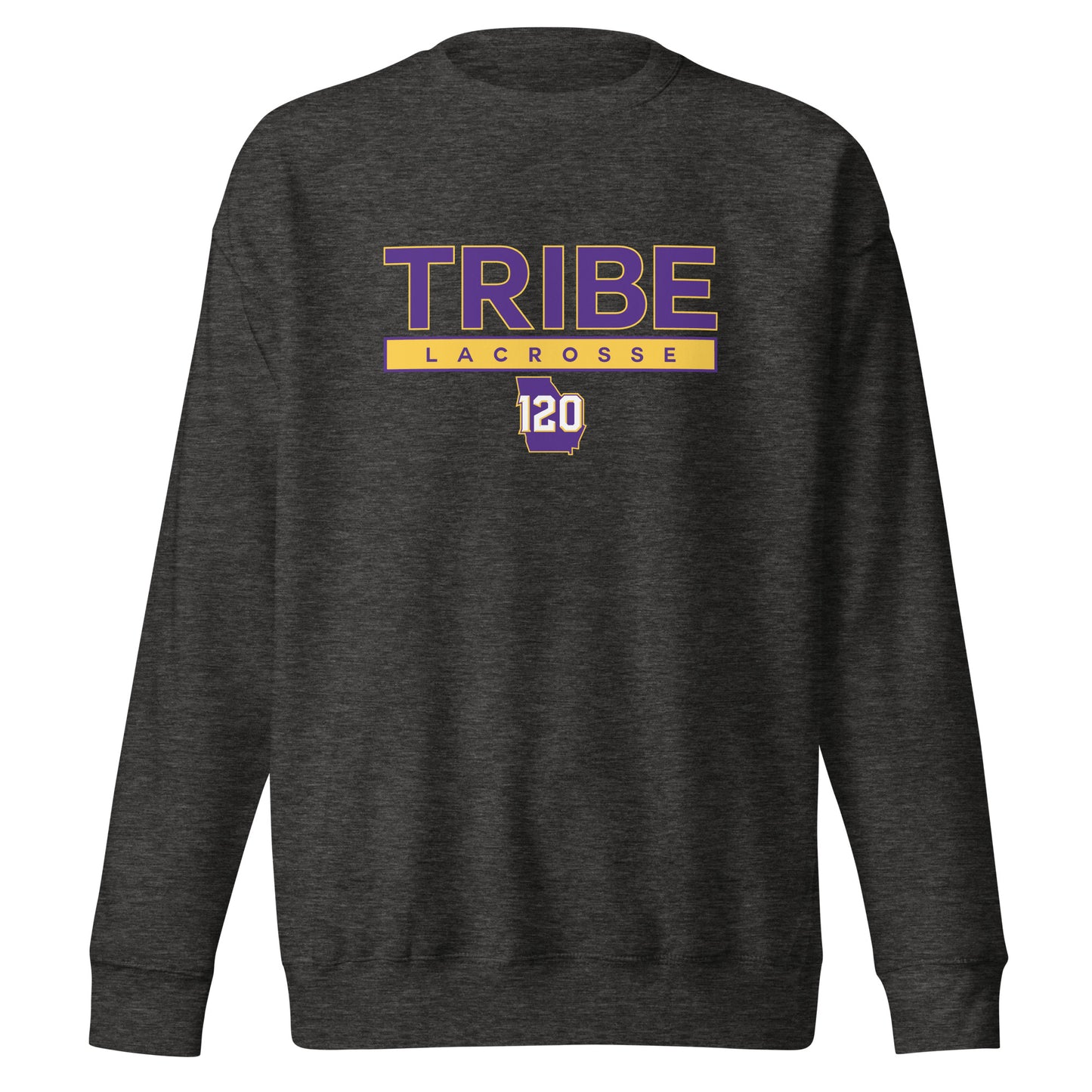 Adult Georgia 120 Tribe Cotton Heritage Crewneck Sweatshirt