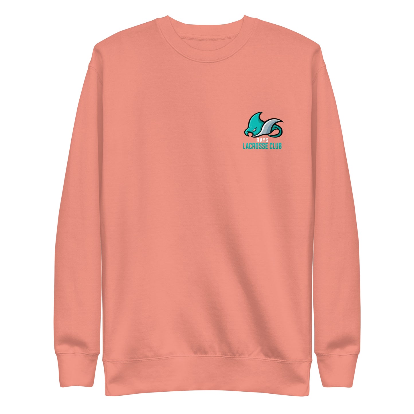 Adult Rays Lacrosse Club Cotton Heritage Crewneck Sweatshirt