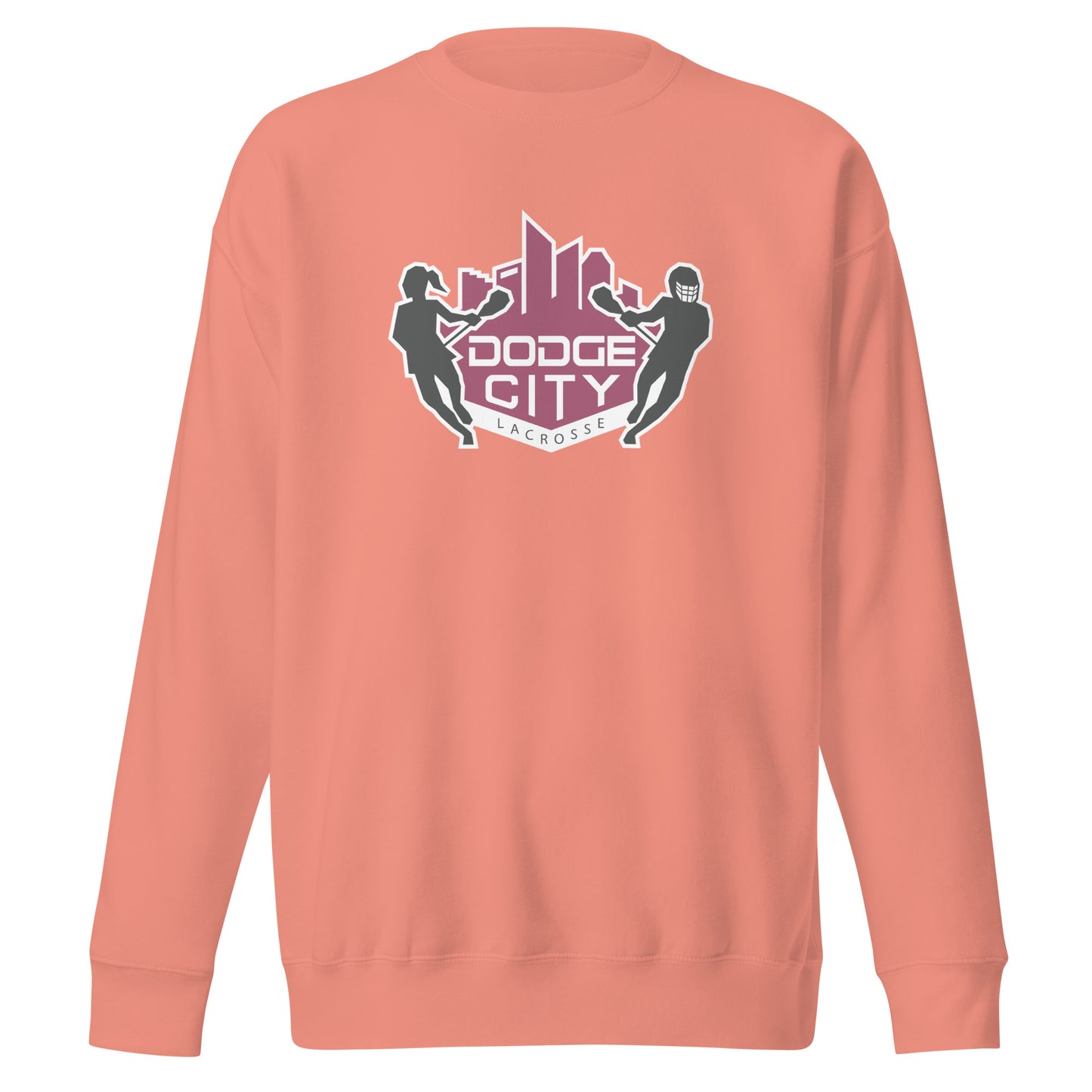 Adult Dodge City Lacrosse Cotton Heritage Sweatshirt