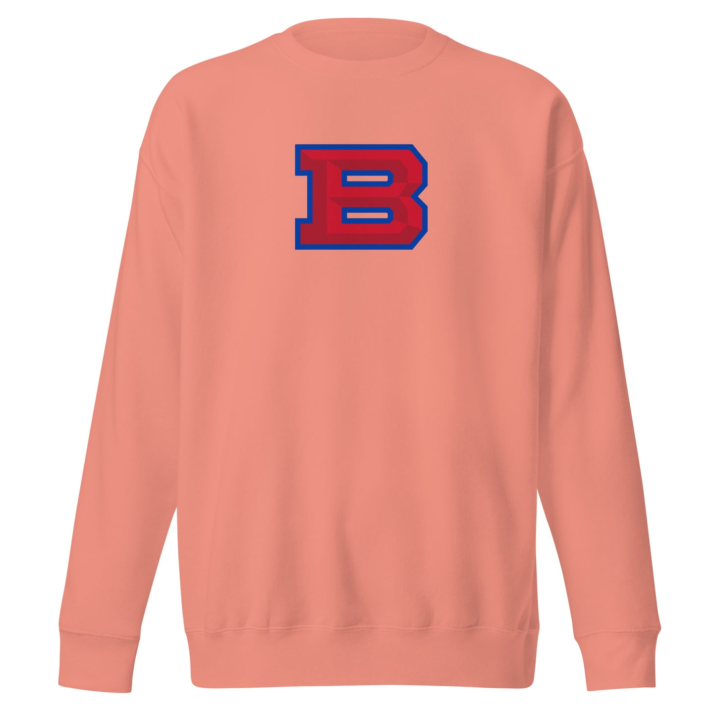 Adult Bartlett HS Lacrosse Cotton Heritage Crewneck Sweatshirt