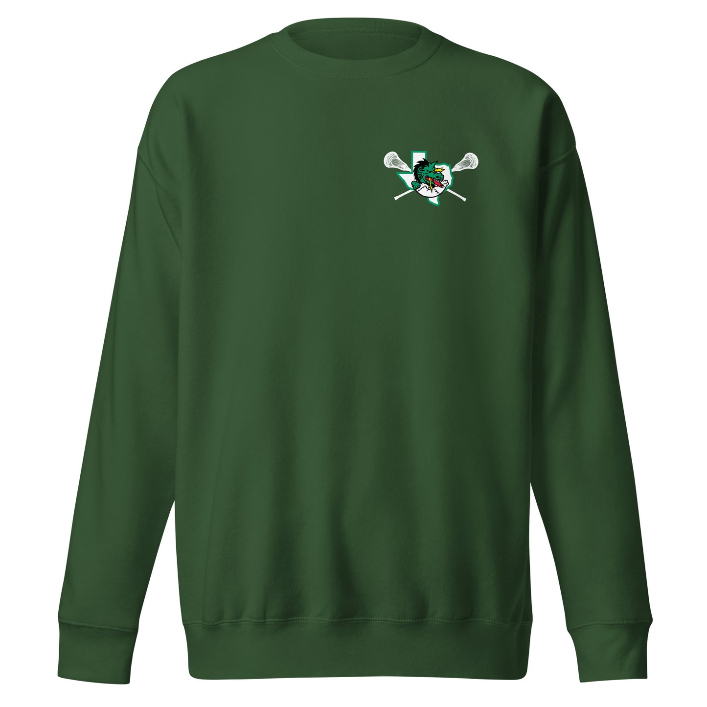 Adult Southlake Carroll Lacrosse Cotton Heritage Crewneck