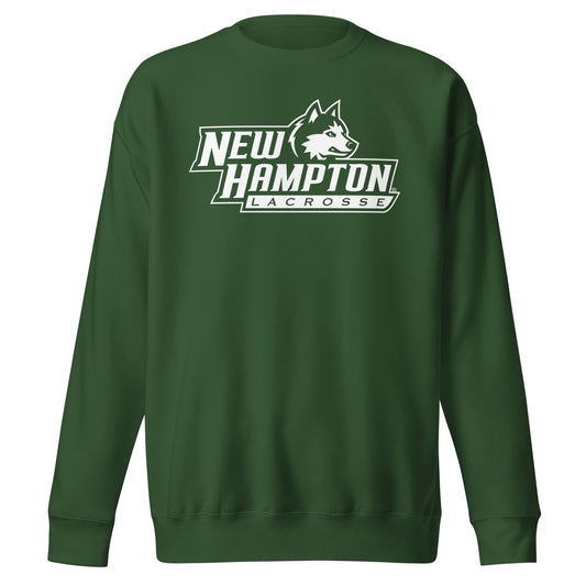 Adult NHS Lacrosse Cotton Heritage Crewneck Sweatshirt