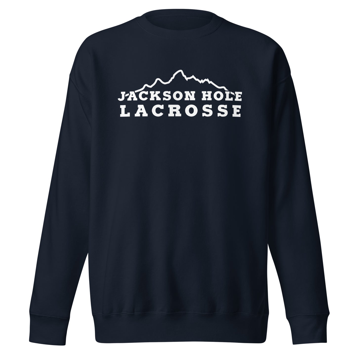 Adult Jackson Hole Lacrosse Crewneck Sweatshirt