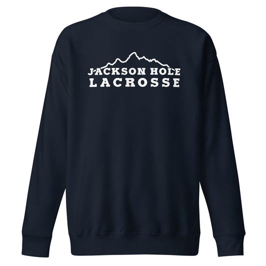 Adult Jackson Hole Lacrosse Crewneck Sweatshirt