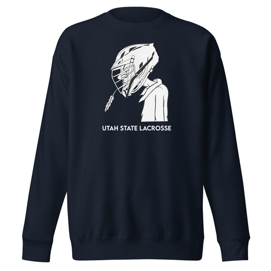 Adult USU Wheat Eater Cotton Heritage Crewneck Sweatshirt