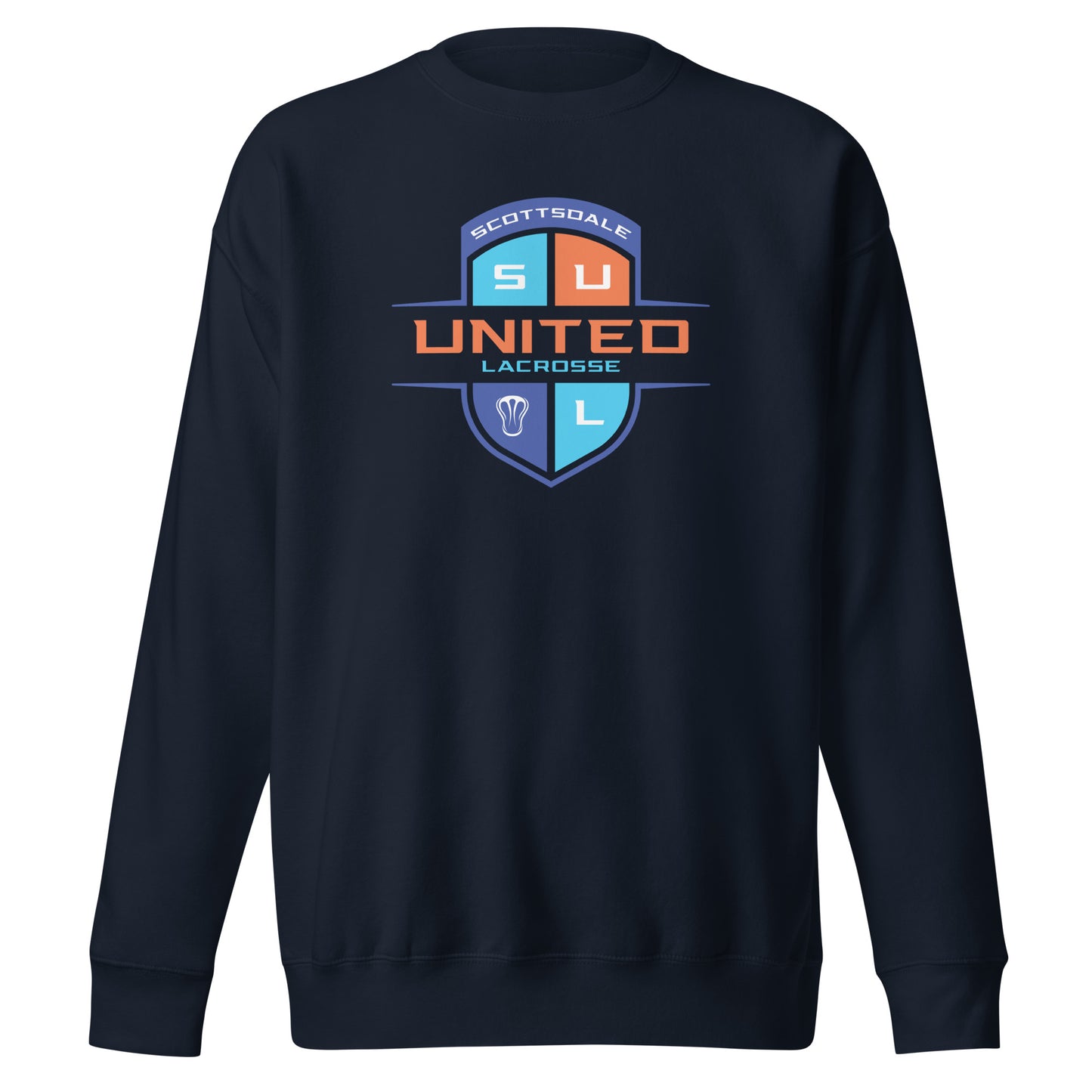 Adult United Lacrosse Club Cotton Heritage Crewneck Sweatshirt