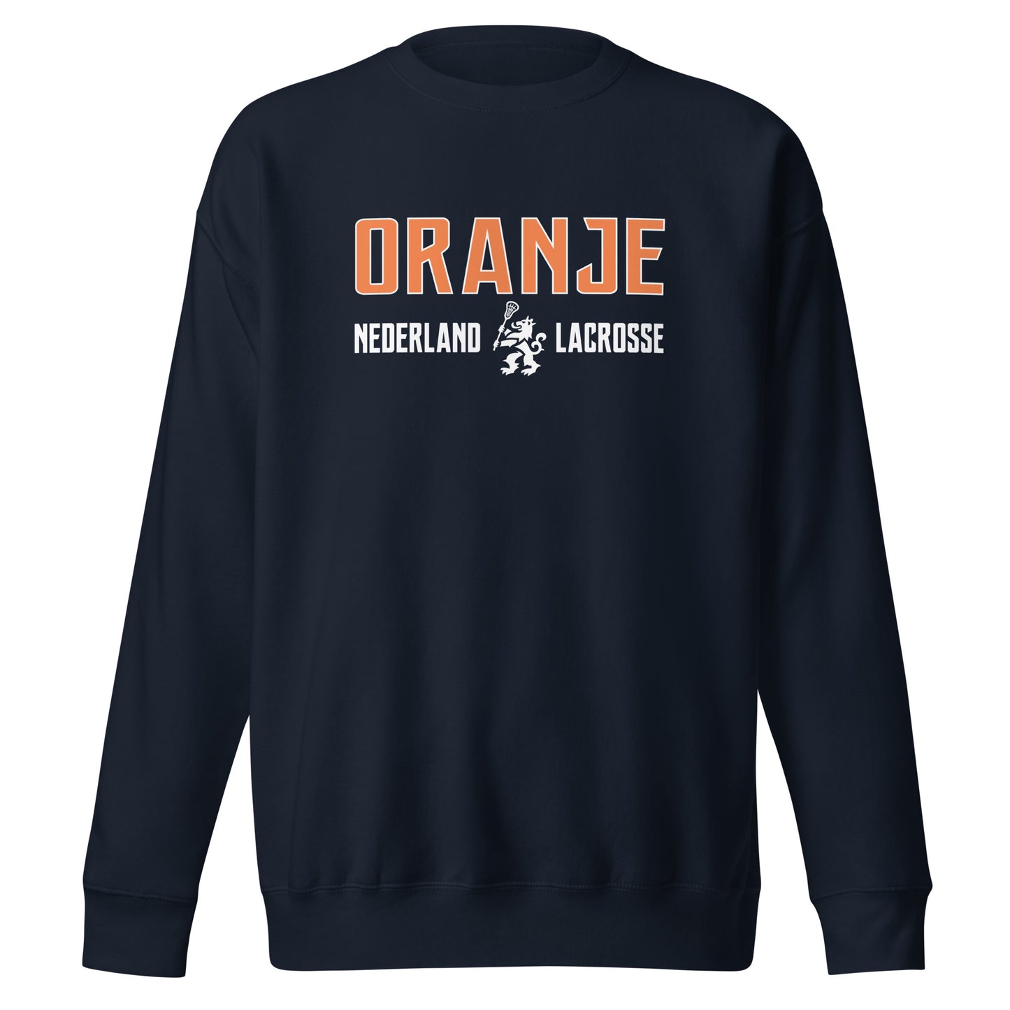 Adult Netherlands Lacrosse Cotton Heritage Crewneck Sweatshirt