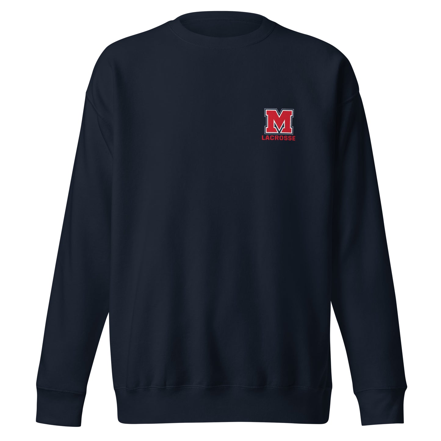 Adult BMHS Lacrosse Cotton Heritage Crewneck Sweatshirt