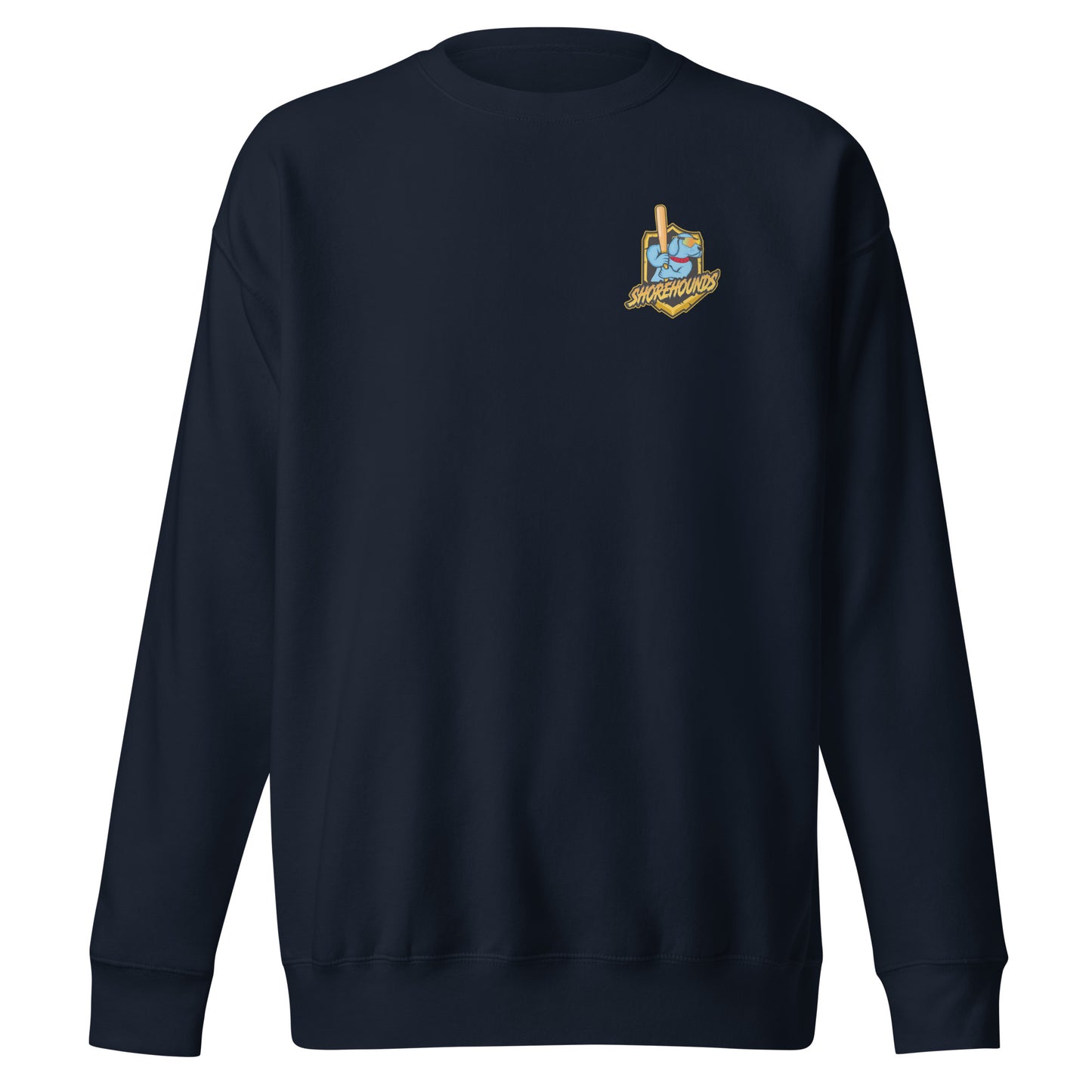 Adult Shorehounds Cotton Heritage Crewneck Sweatshirt