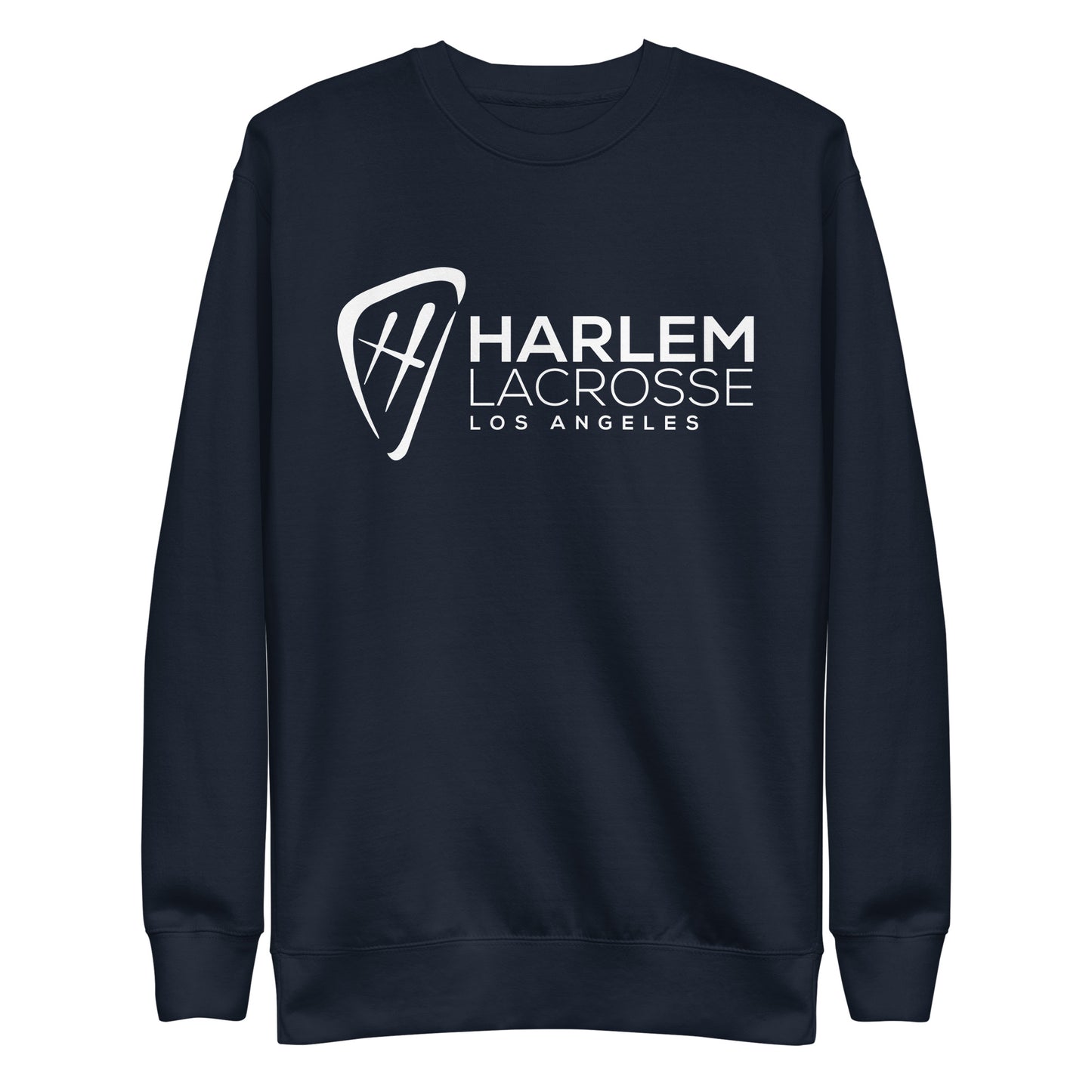 Adult Harlem Lacrosse LA Cotton Heritage Crewneck Sweatshirt