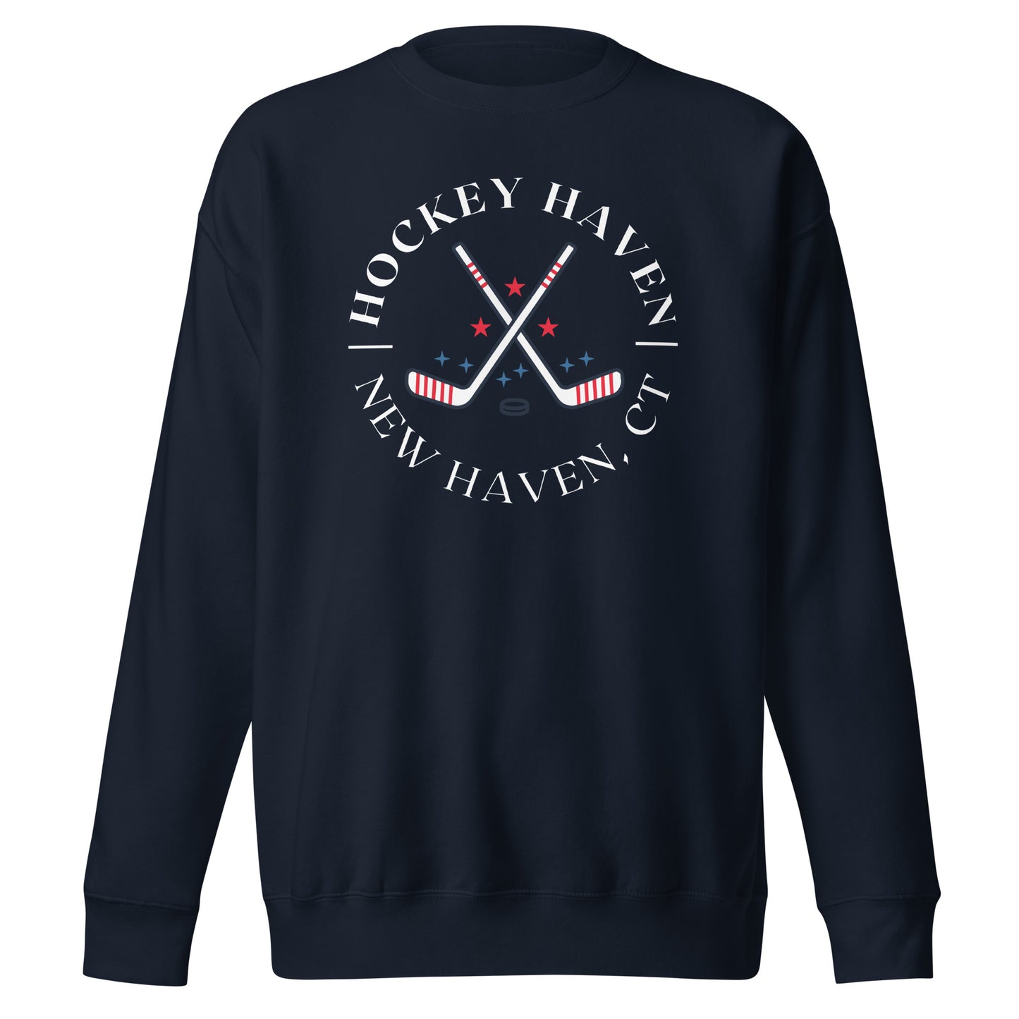Adult Hockey Haven Cotton Heritage Crewneck Sweatshirt