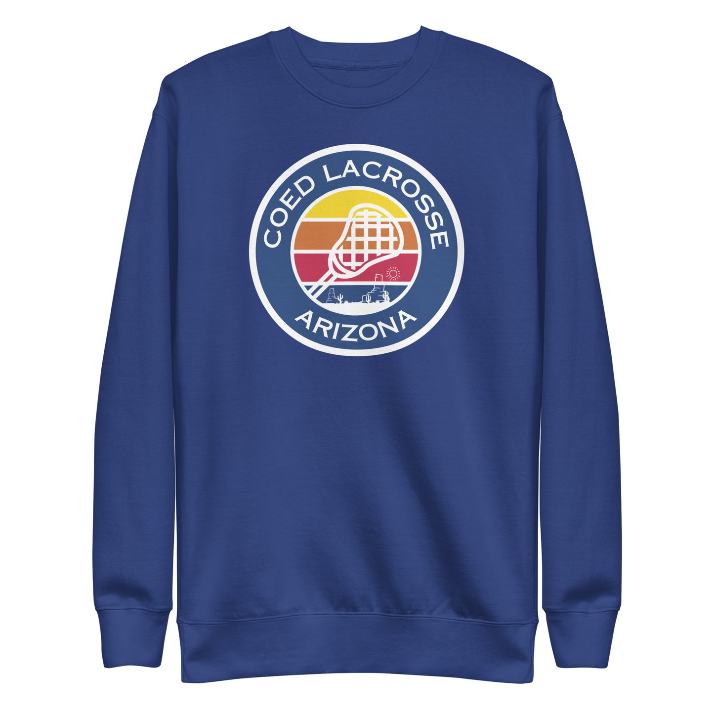 Adult Coed Lacrosse Cotton Heritage Premium Sweatshirt