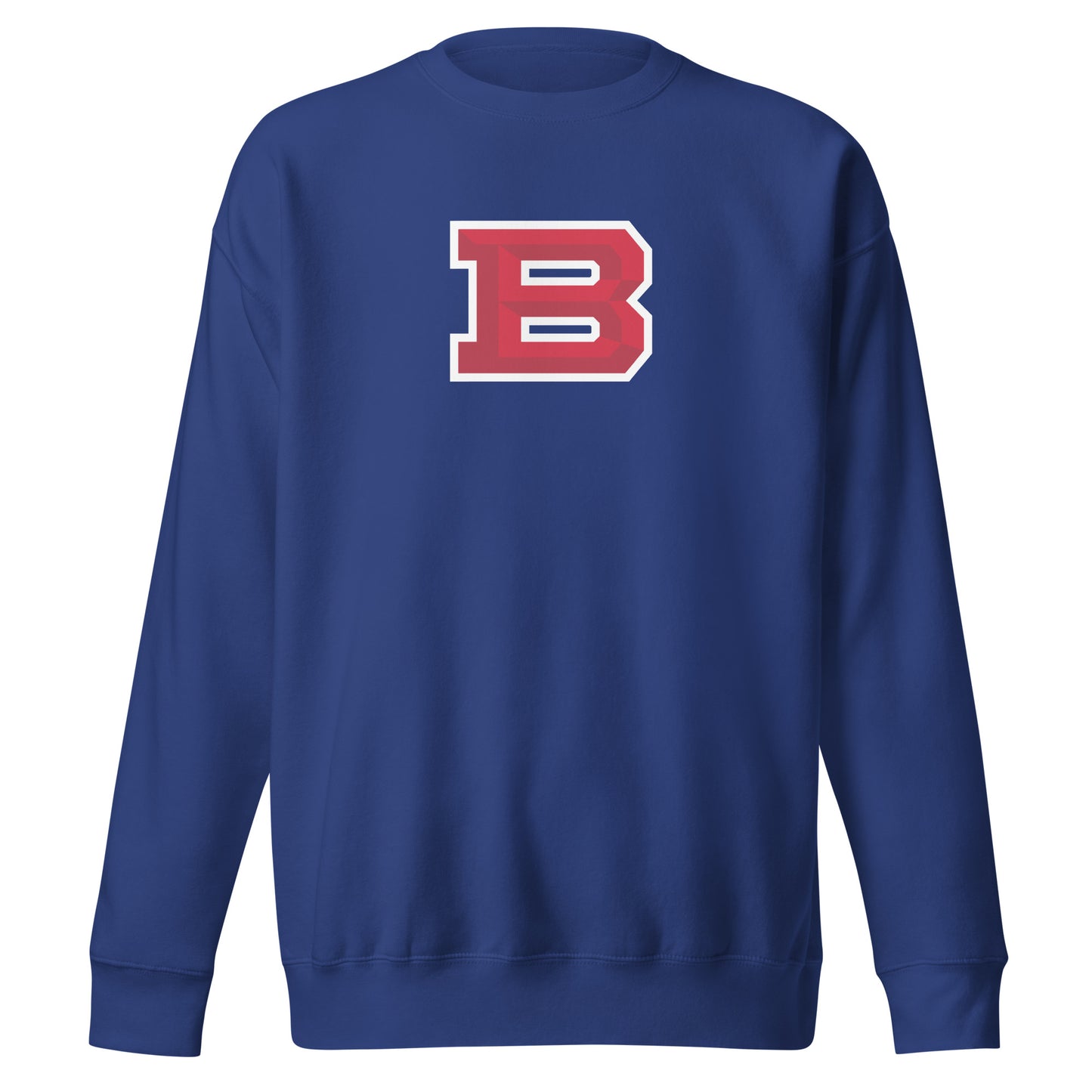 Adult Bartlett HS Lacrosse Cotton Heritage Crewneck Sweatshirt