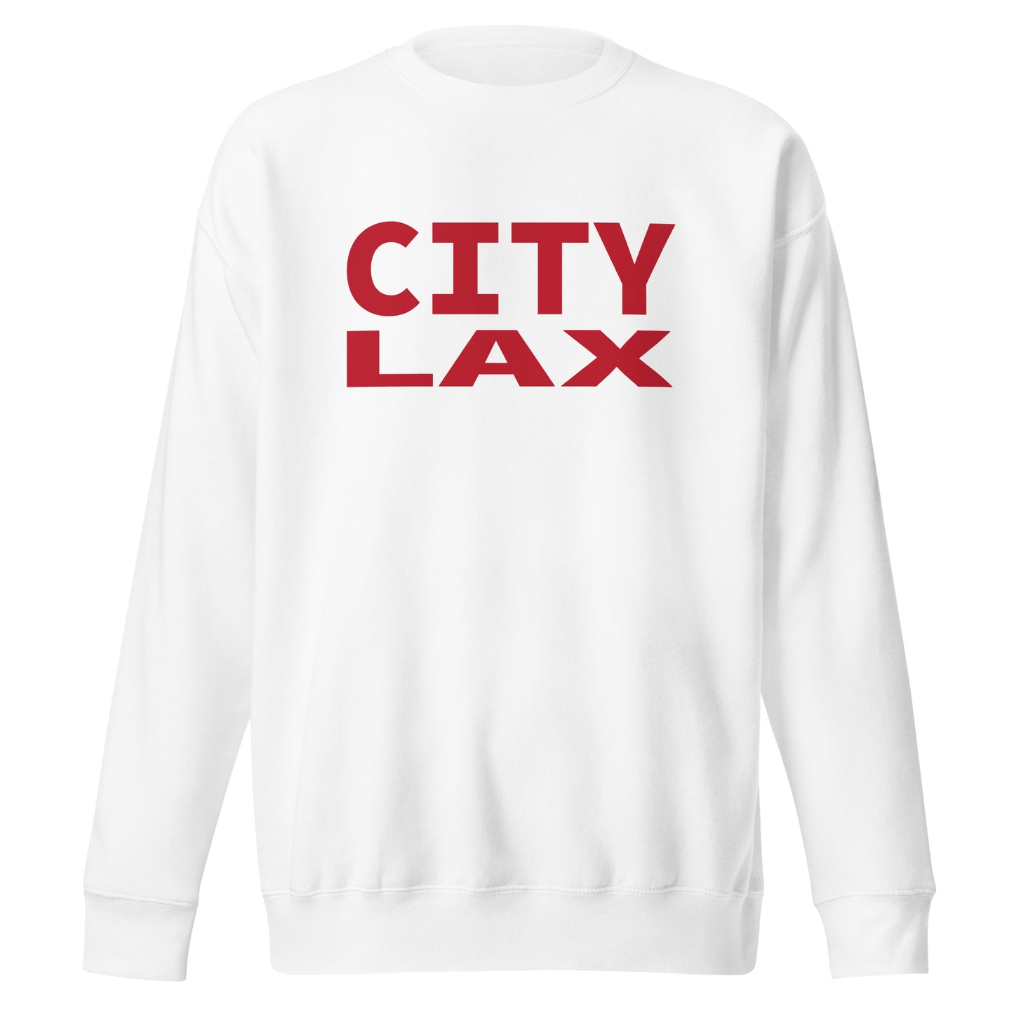 Adult PCYLO "City Lax" Cotton Heritage Crewneck Sweatshirt
