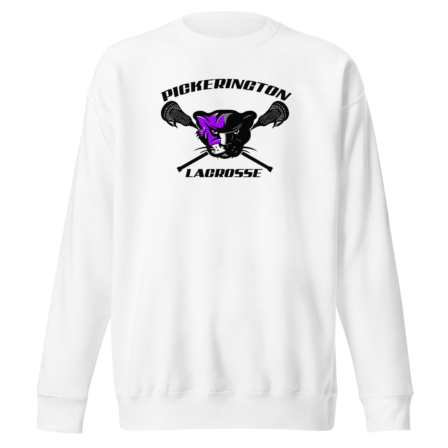Adult LaxCats Cotton Heritage Crewneck Sweatshirt
