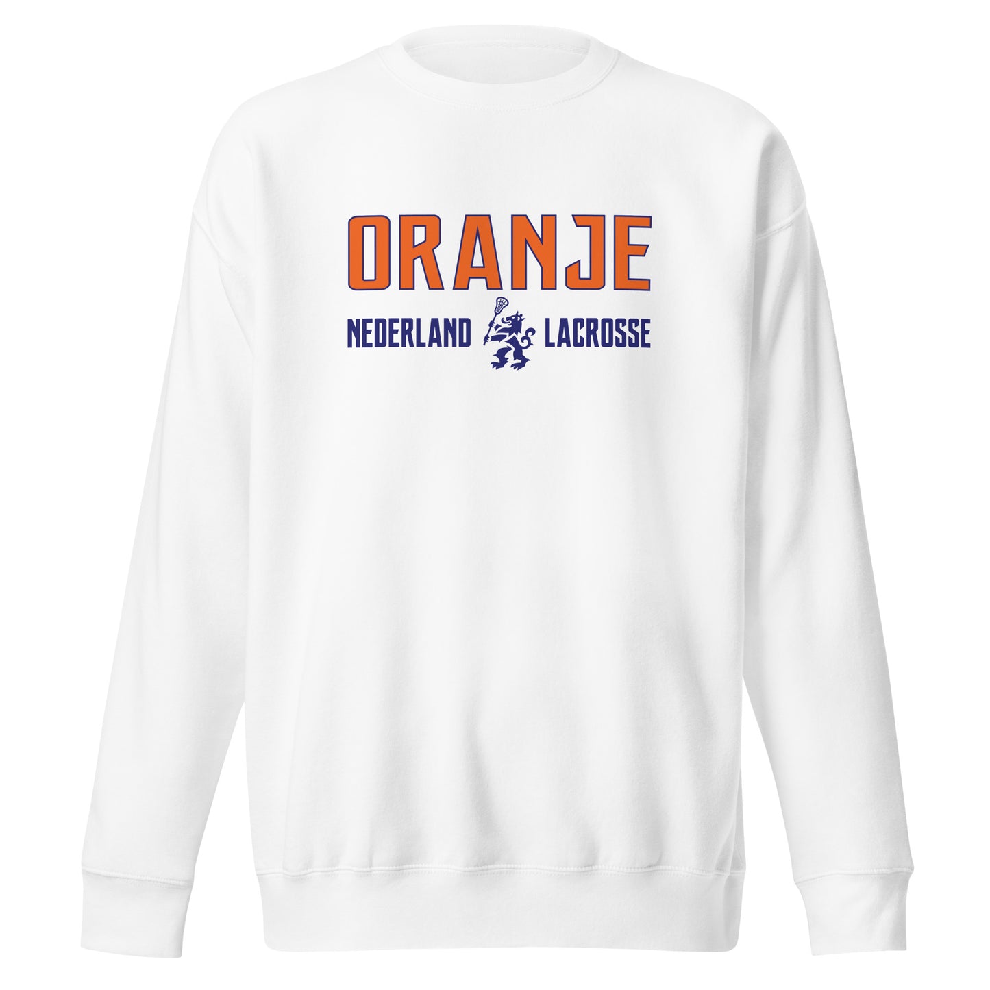 Adult Netherlands Lacrosse Cotton Heritage Crewneck Sweatshirt
