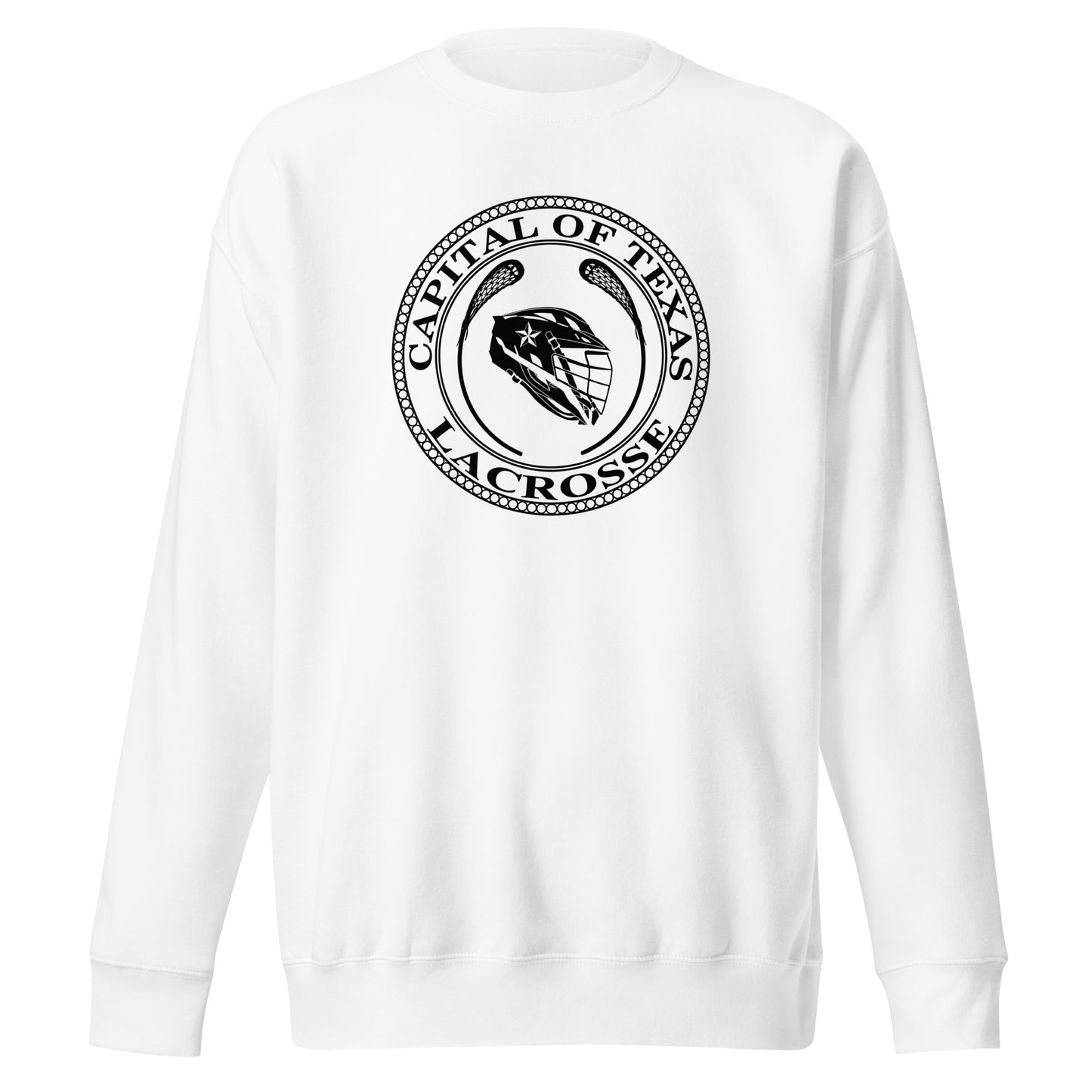 Adult Cap Tex Lax Cotton Heritage Crewneck Sweatshirt