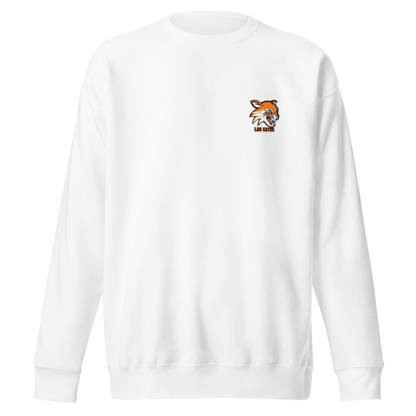Adult Los Gatos Cotton Heritage Crewneck Sweatshirt