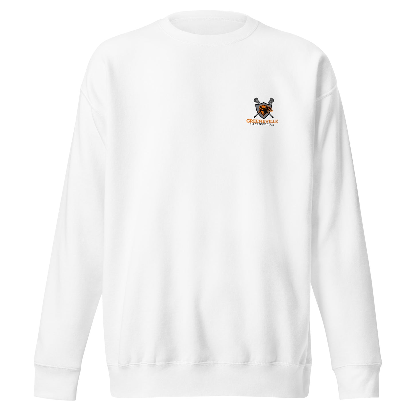 Adult Greeneville Lacrosse Cotton Heritage Crewneck Sweatshirt