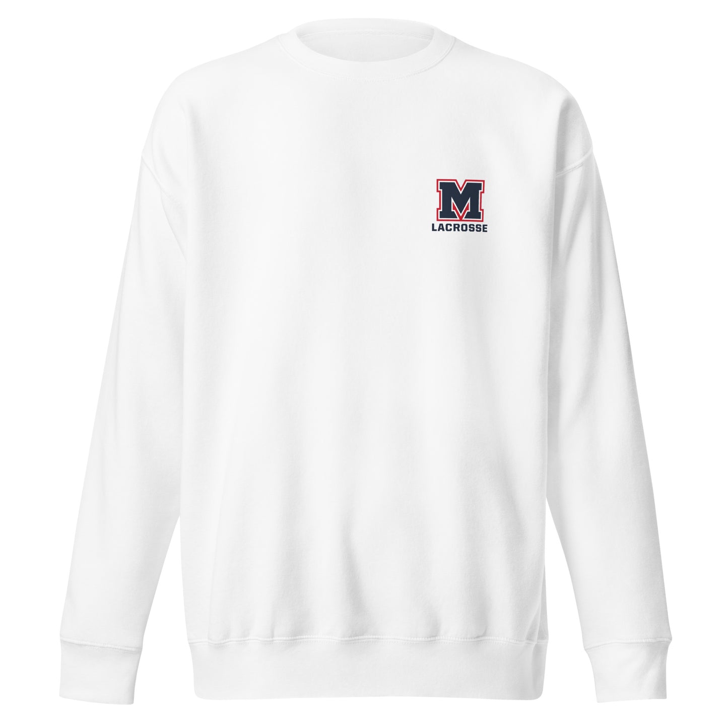 Adult BMHS Lacrosse Cotton Heritage Crewneck Sweatshirt