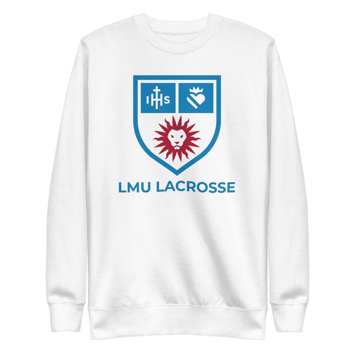 Adult LMU Lacrosse Crewneck Sweatshirt