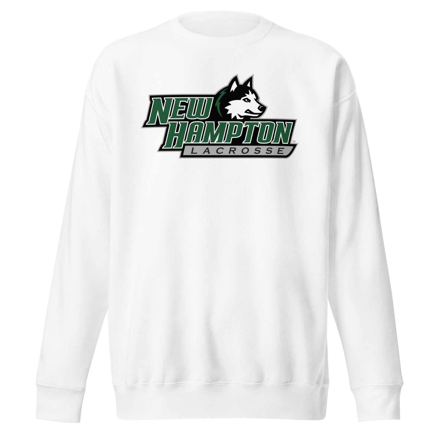 Adult NHS Lacrosse Cotton Heritage Crewneck Sweatshirt