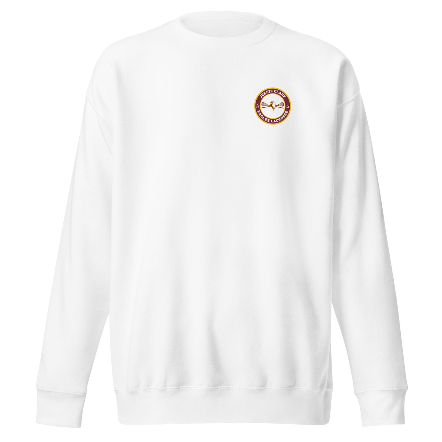 Adult JCMS Lacrosse Cotton Heritage Crewneck Sweatshirt