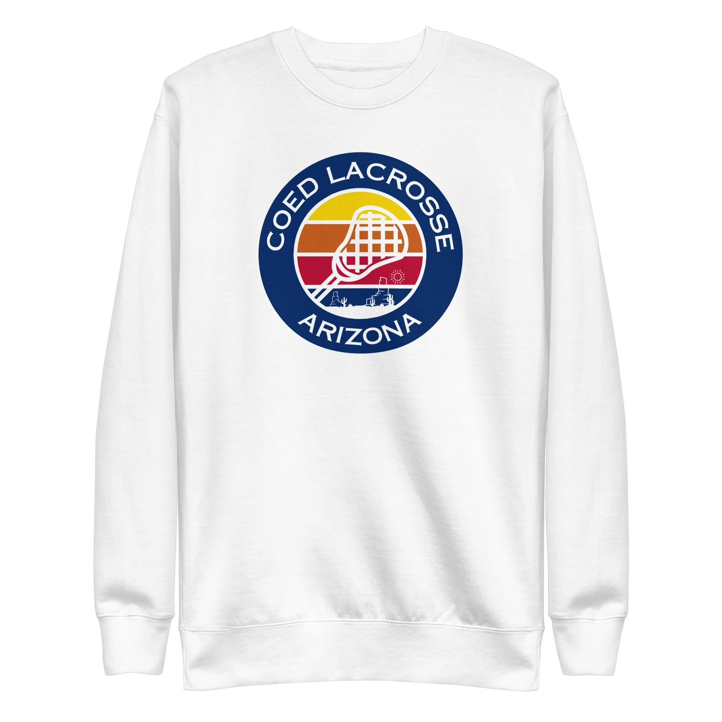 Adult Coed Lacrosse Cotton Heritage Premium Sweatshirt