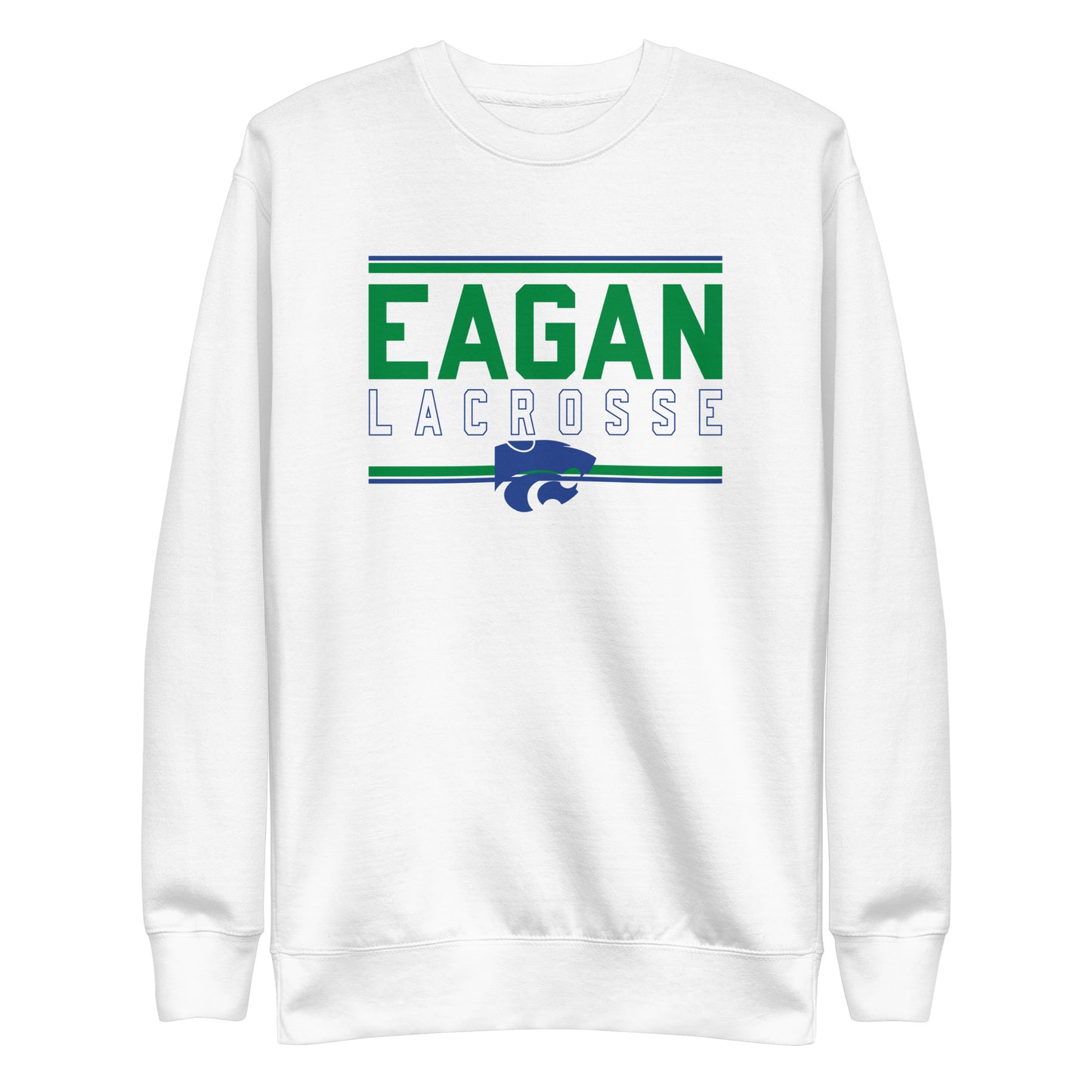 Adult Eagan Lacrosse Cotton Heritage Premium Sweatshirt