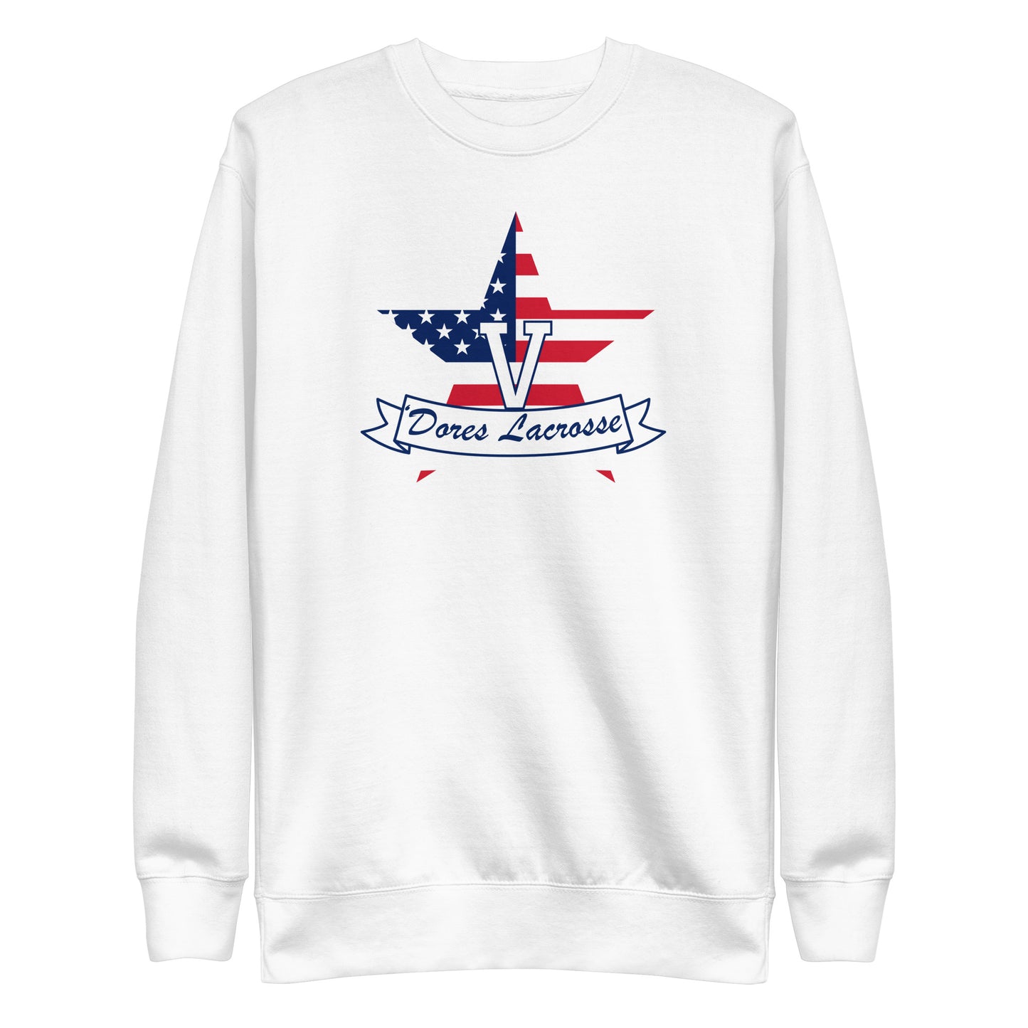 Adult Commodores Lacrosse Club Cotton Heritage Premium Sweatshirt