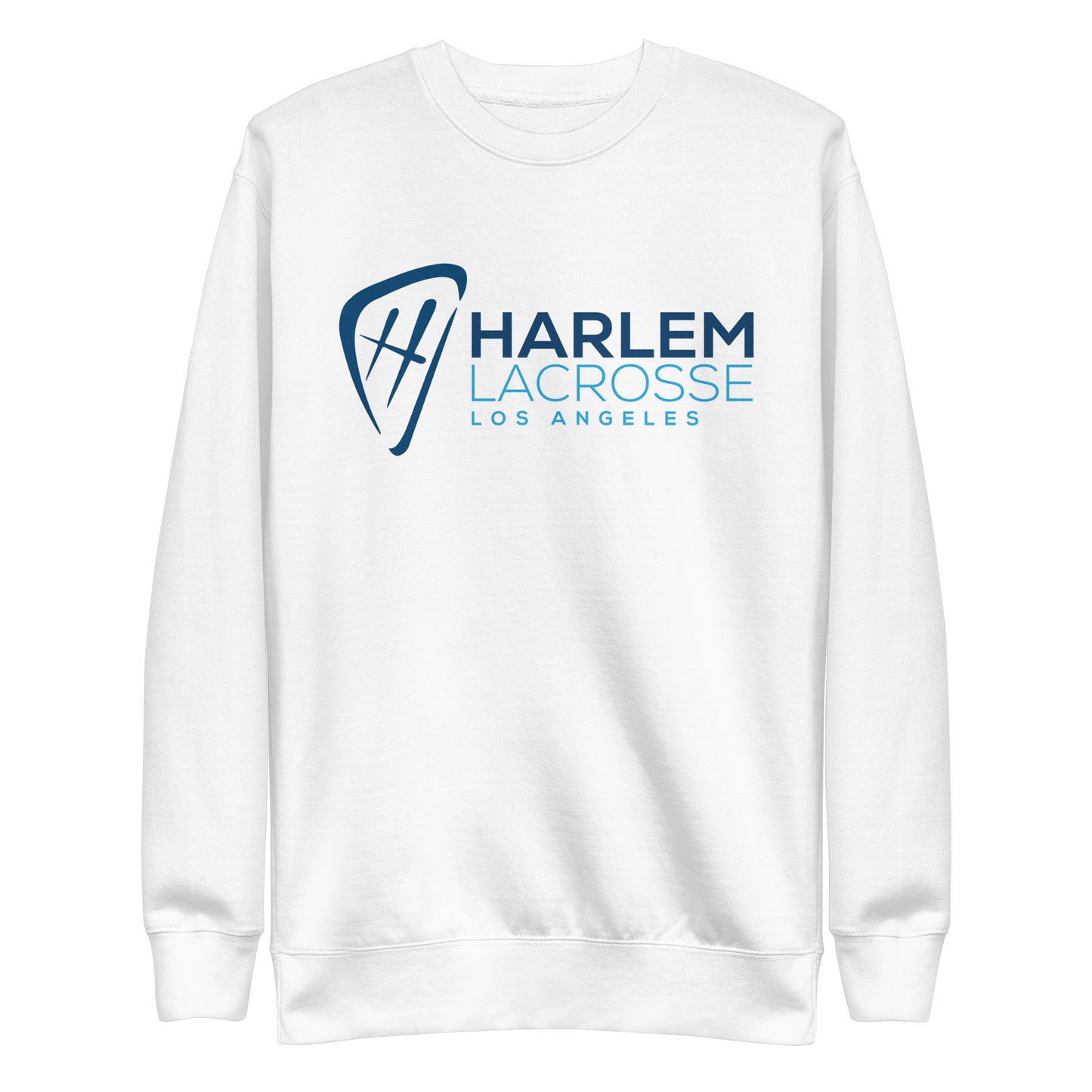 Adult Harlem Lacrosse LA Cotton Heritage Crewneck Sweatshirt