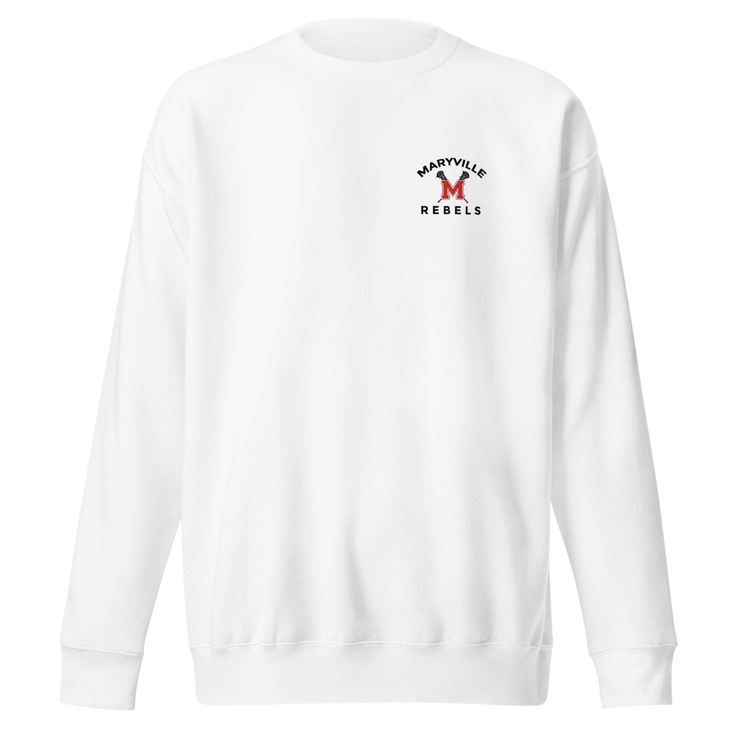 Adult Maryville Lacrosse Cotton Heritage Crewneck Sweatshirt