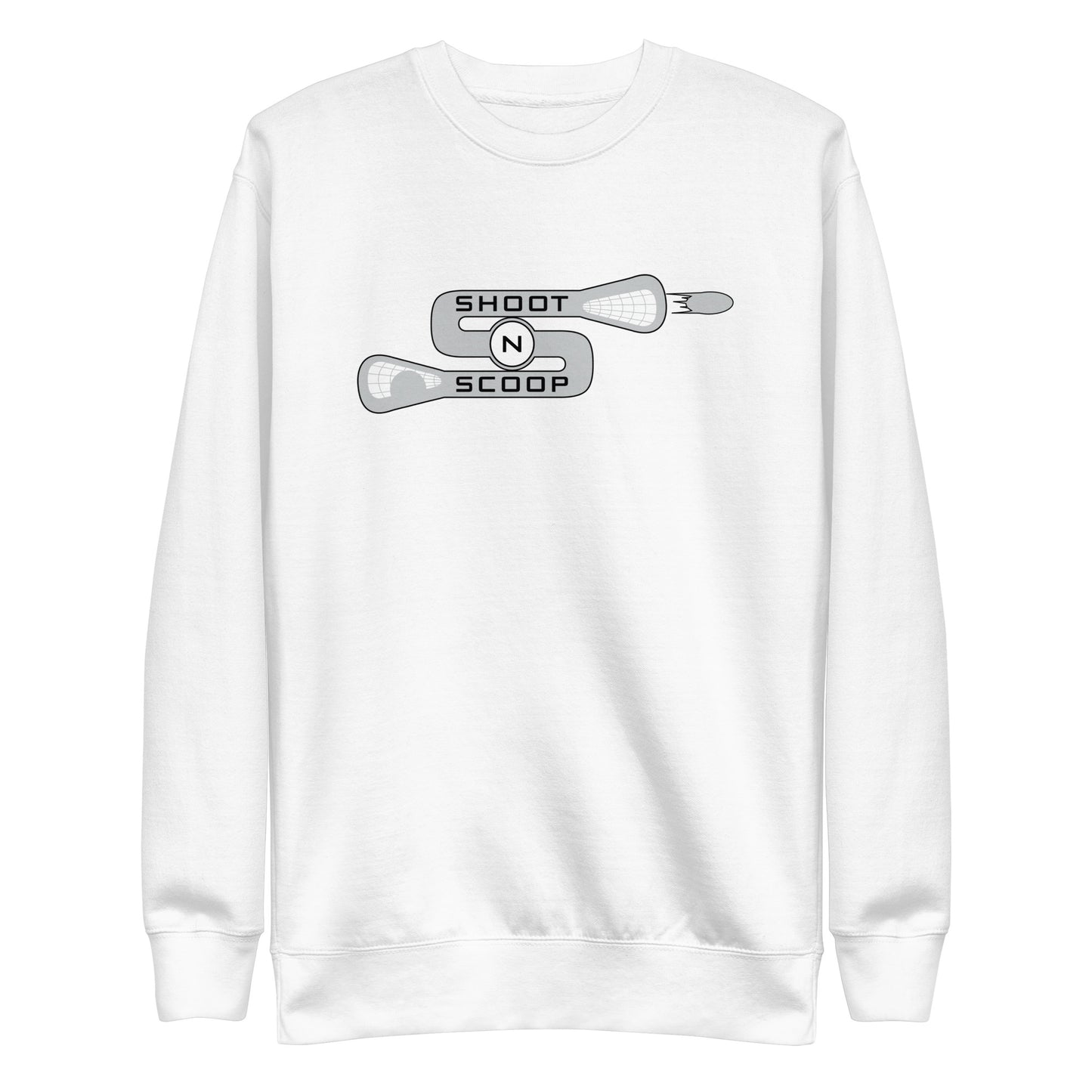 Adult ShootnScoop Cotton Heritage Crewneck Sweatshirt