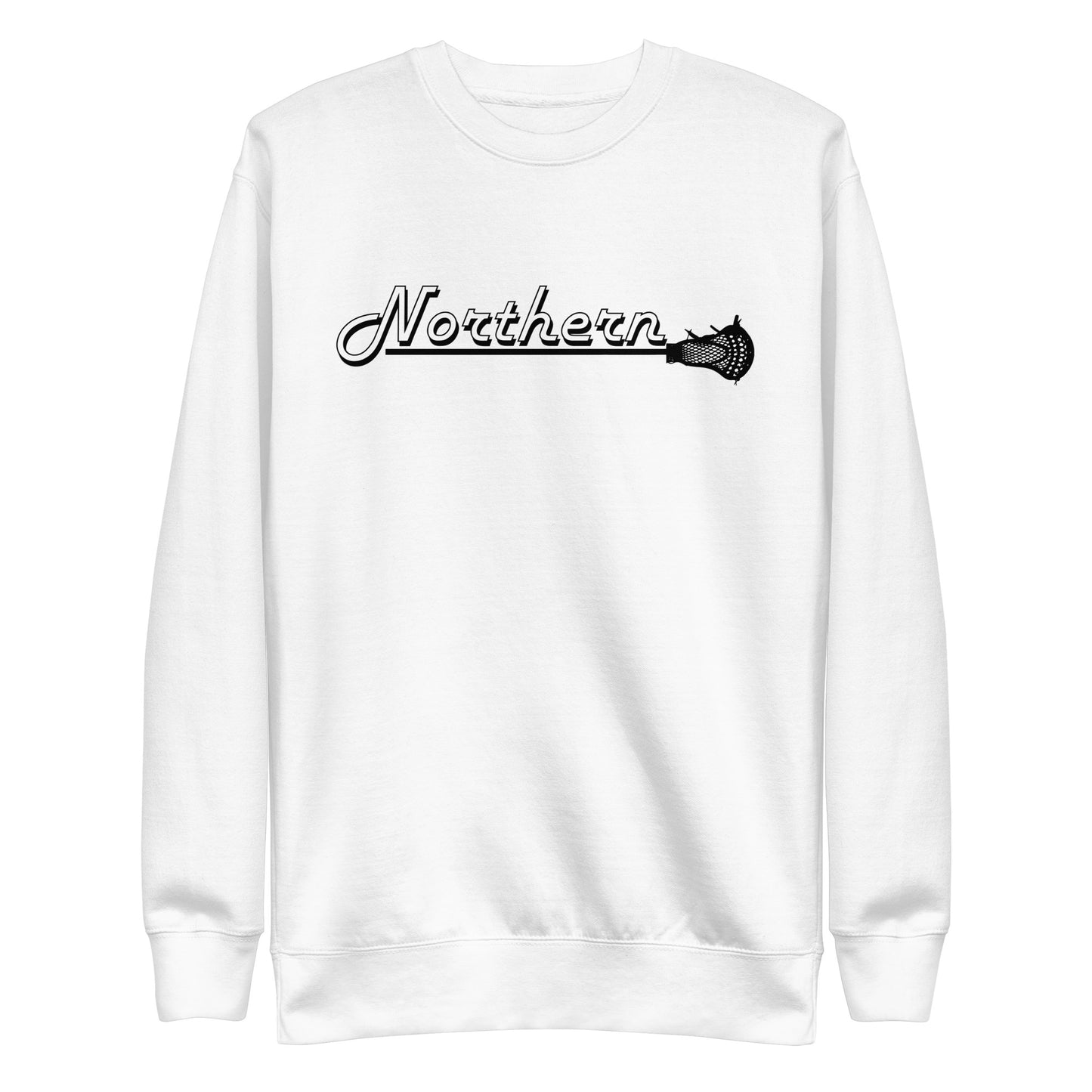 Adult Northern York Lacrosse Cotton Heritage Crewneck Sweatshirt